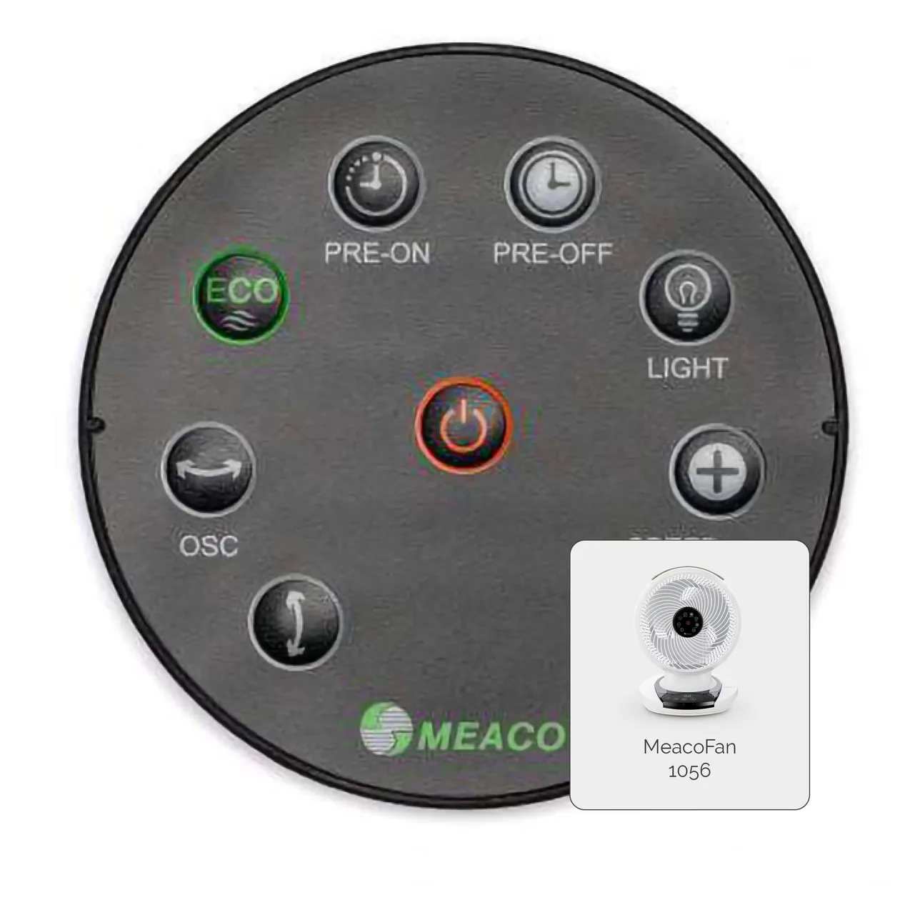 MeacoFan 1056 Air Circulator Remote Control: the shop's own photo