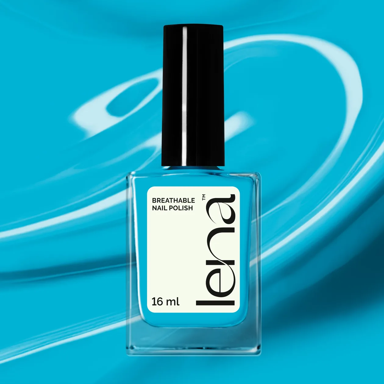 LENA Breathable Nail Polish - Blue-tique Hotel - LE326: the shop's own photo