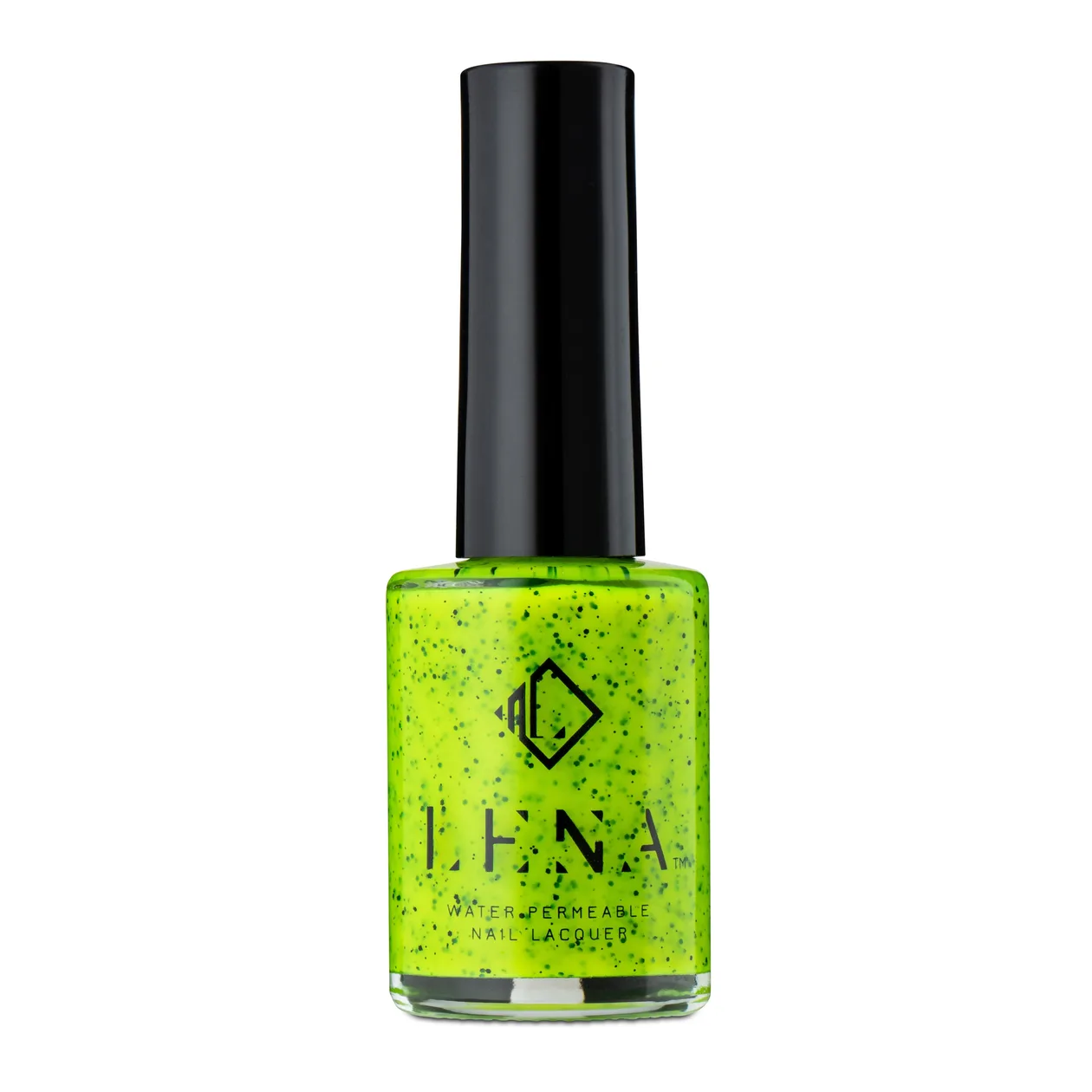 LENA Breathable Nail Polish - Speckled Pattern - Ki-wi Go Out Tonight? - SE14: the shop's own photo
