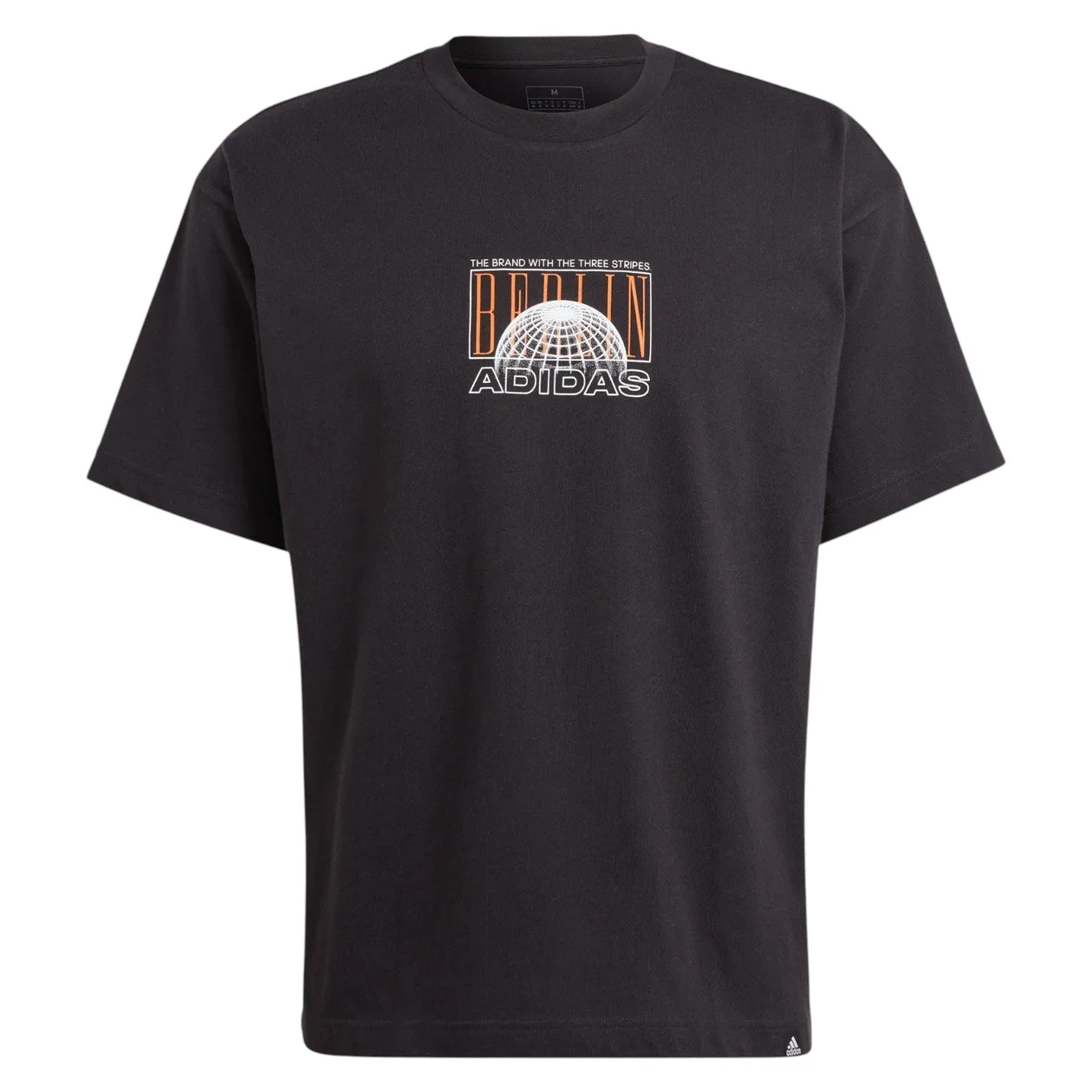 adidas Originals Berlin Graphic T-Shirt - Black | Size: 2XL: the shop's own photo