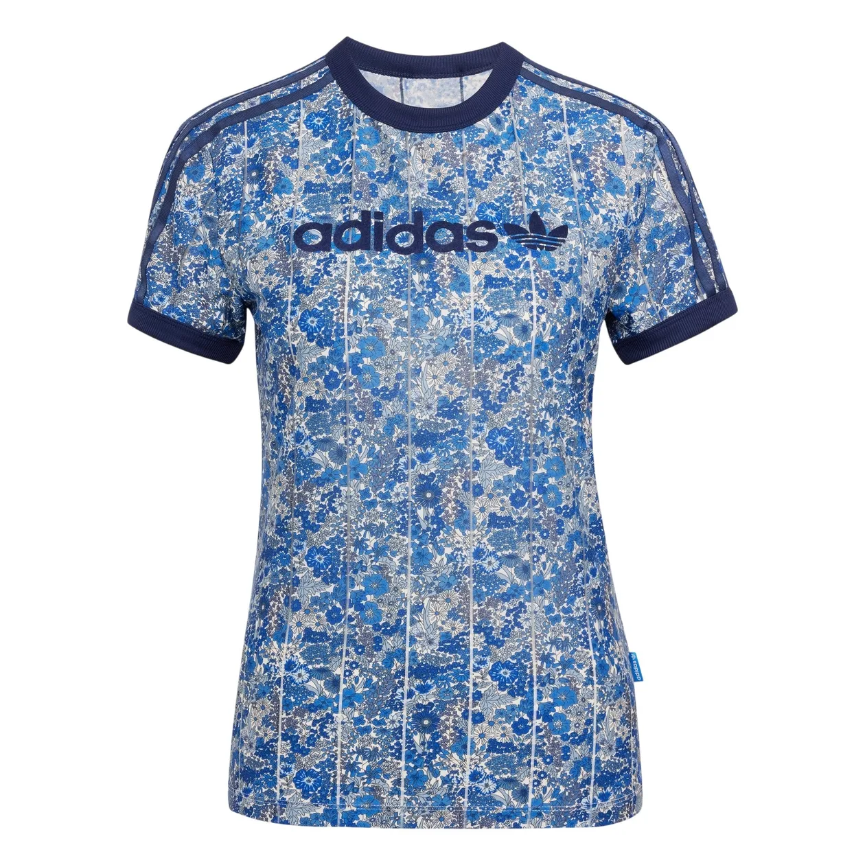 adidas Originals x Liberty London Cali T-Shirt - Multicolor | Size: M: the shop's own photo