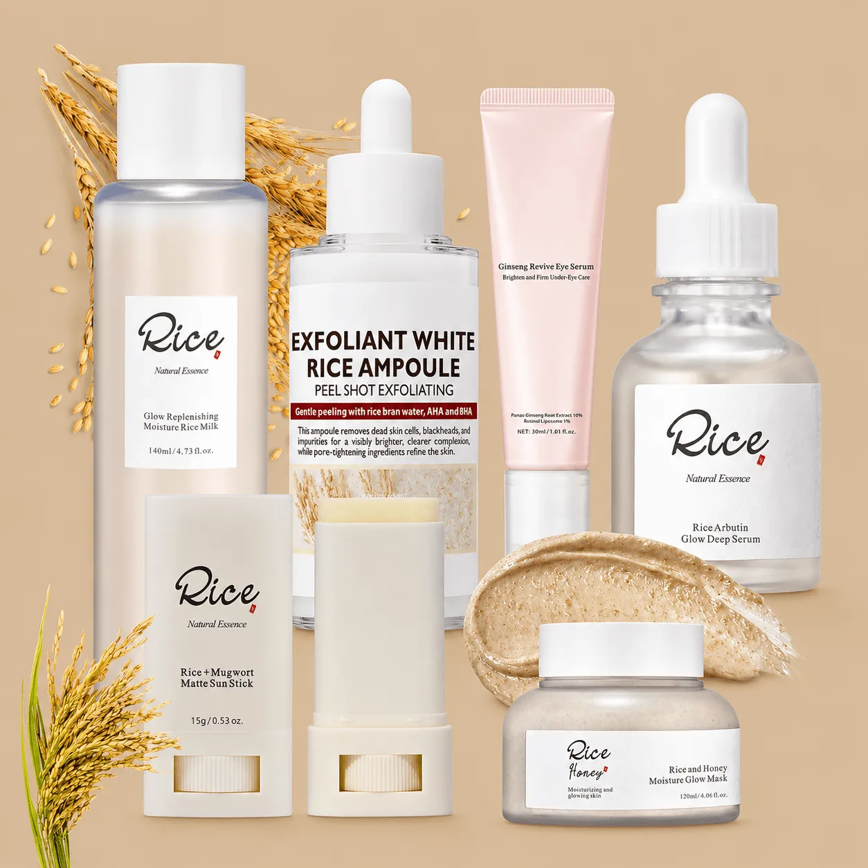 Korean Ginseng & Ampoule Skincare Set: the shop's own photo
