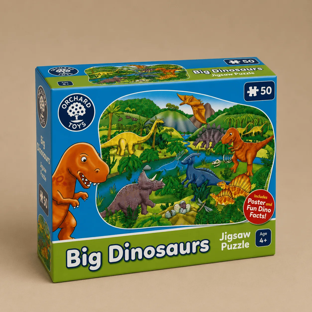 Dinosaur Jigsaw Puzzle Set: the shop's own photo
