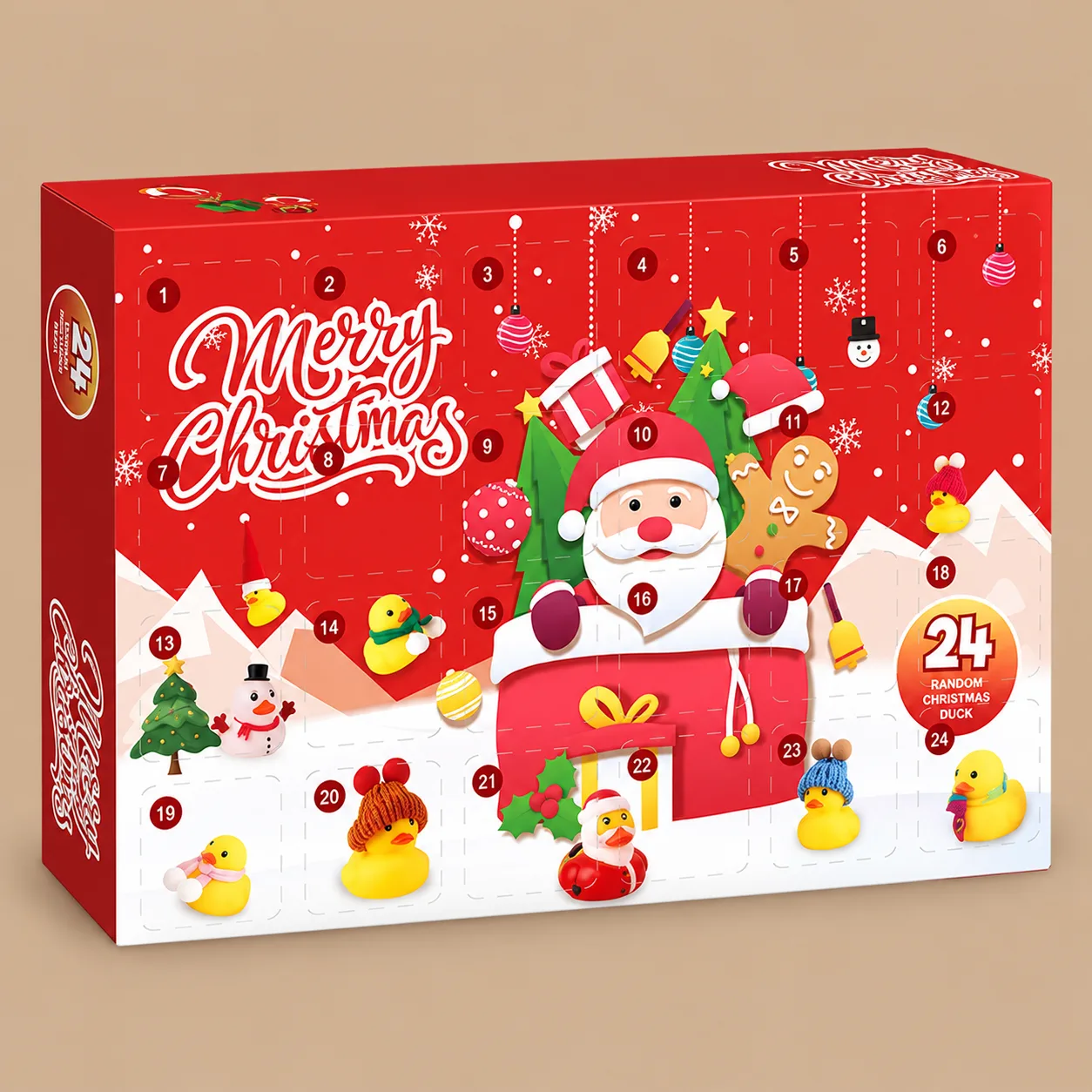Rubber Duck Advent Calendar: the shop's own photo