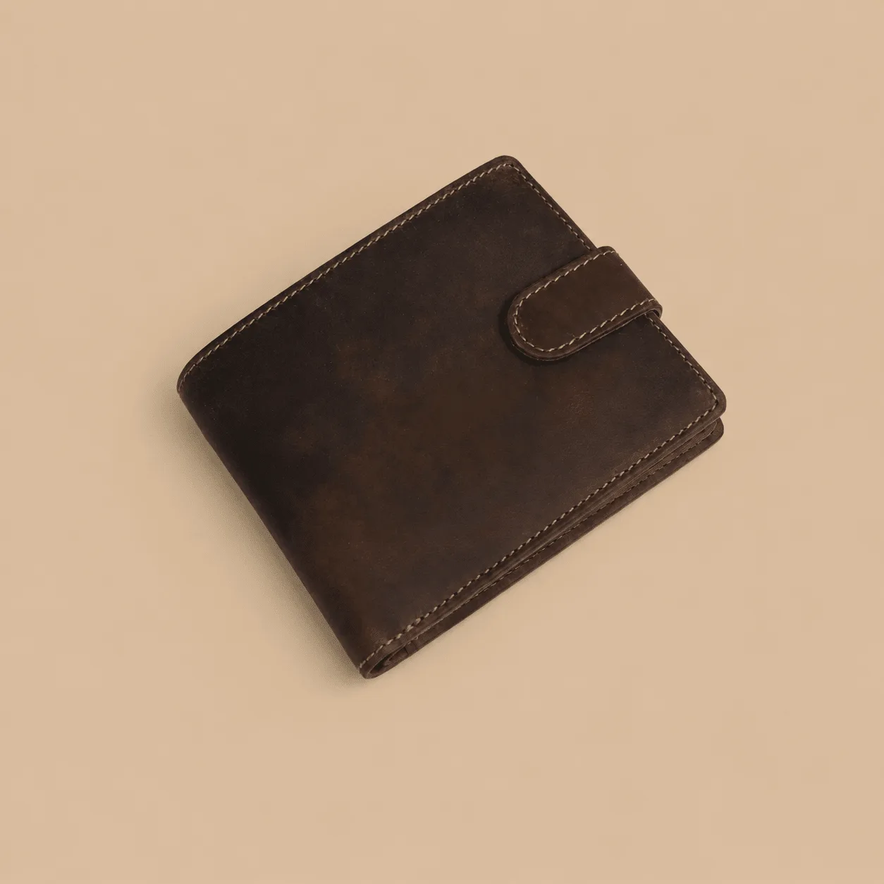Willys Wallets Brown Bifold Wallet: the shop's own photo