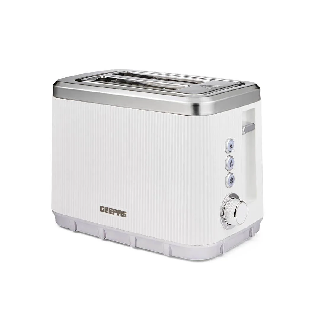 White Arcus 2 Slice Toaster With 7 Browning Levels: the shop's own photo
