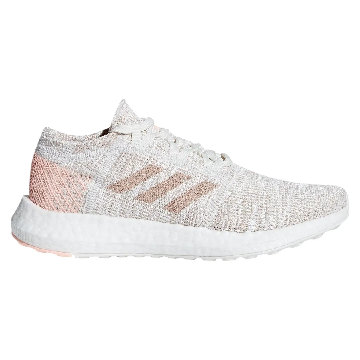 adidas Junior Pureboost Go Running Shoes - White Ash Pearl | Size: 6.5: the shop's own photo