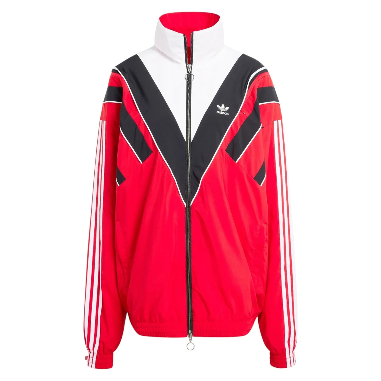 adidas Originals Unisex Rasant Cut Line Track Top - Collegiate Red | Size: M: the shop's own photo