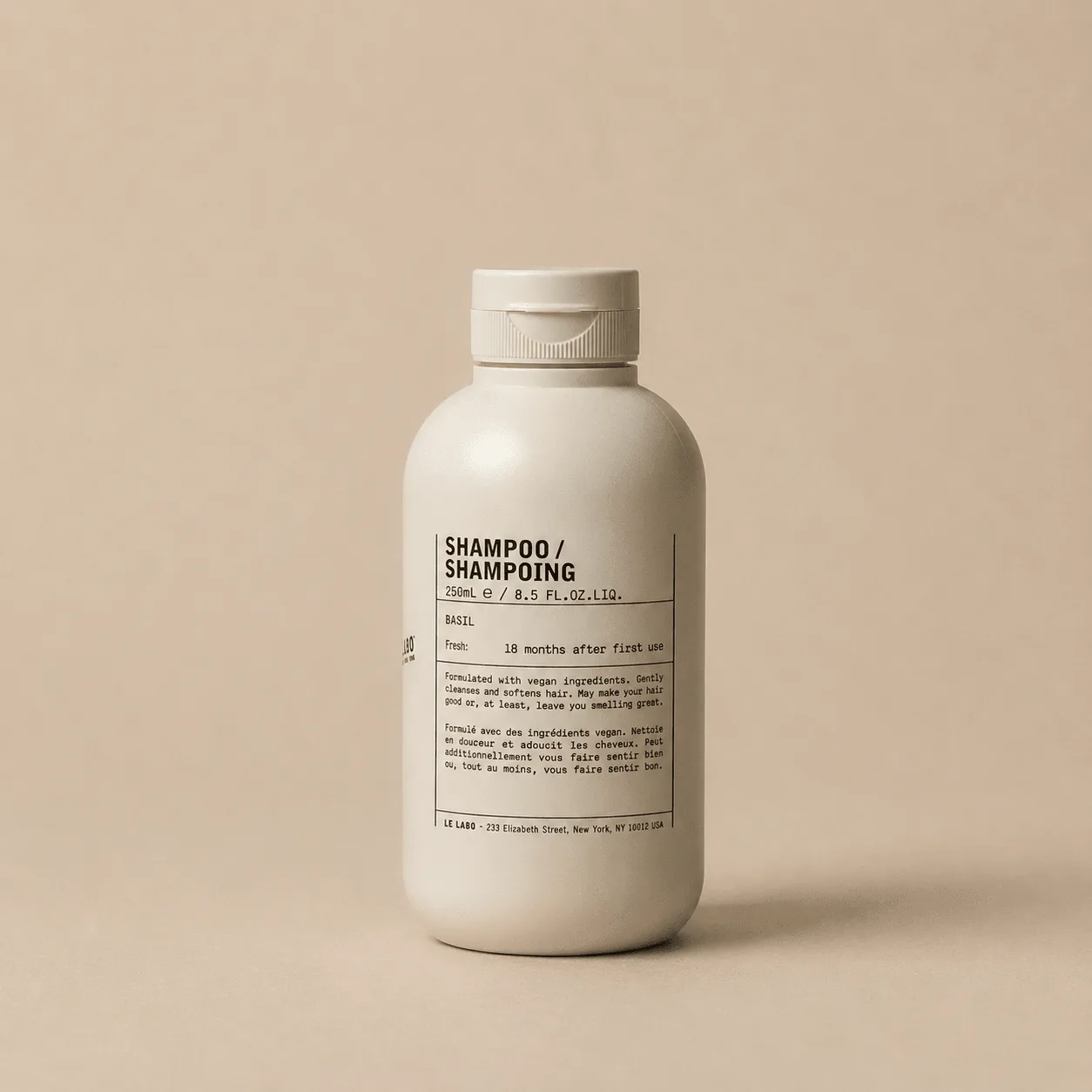 Le Labo Basil Shampoo: the shop's own photo