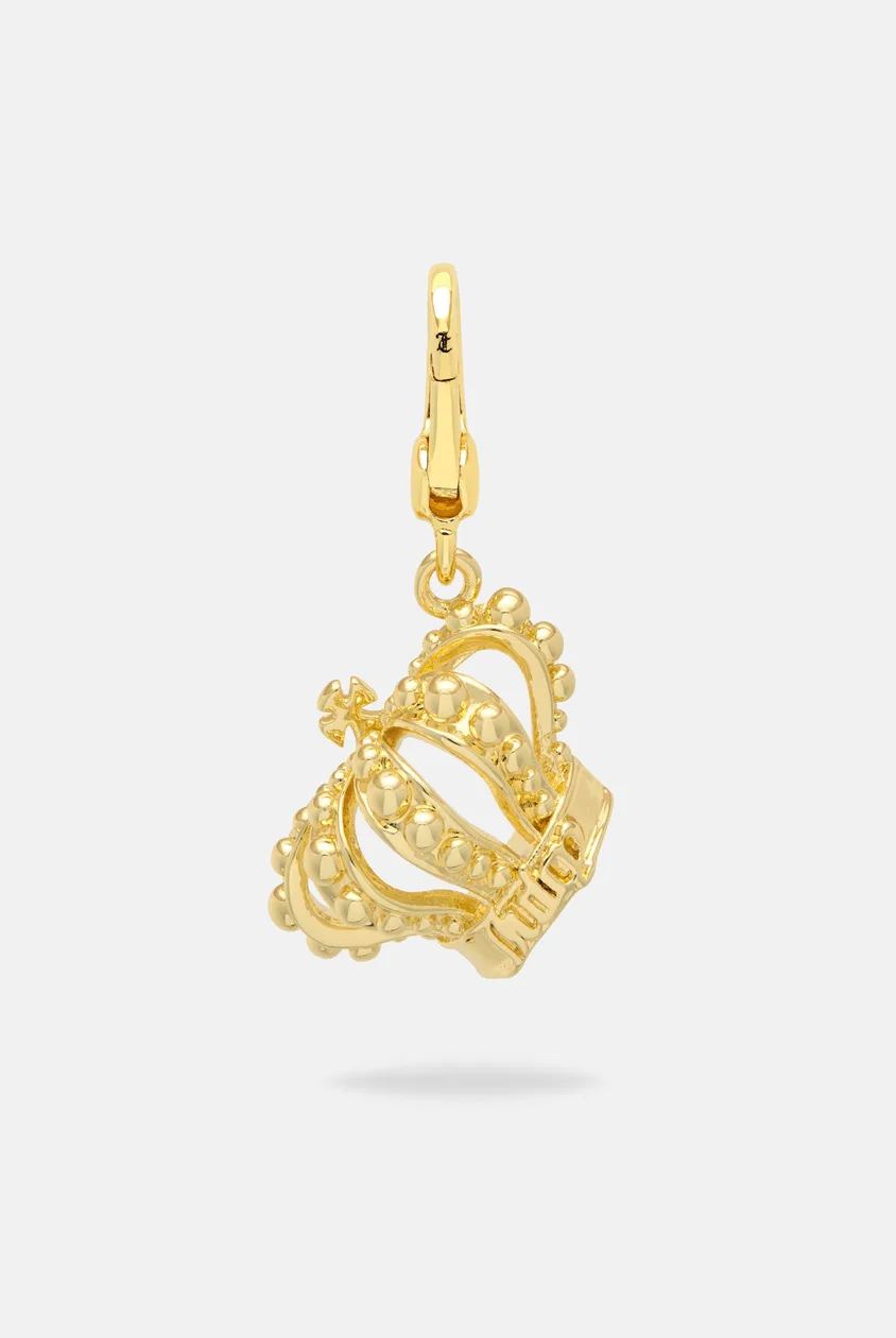 GOLD CROWN CHARM - ONE / Gold: the shop's own photo