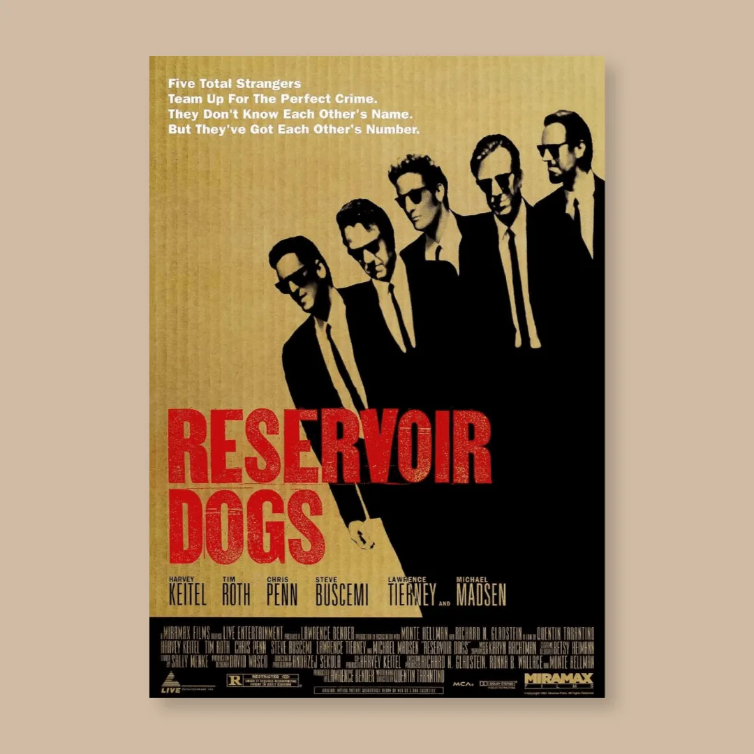 Reservoir Dogs A4 Poster: the shop's own photo