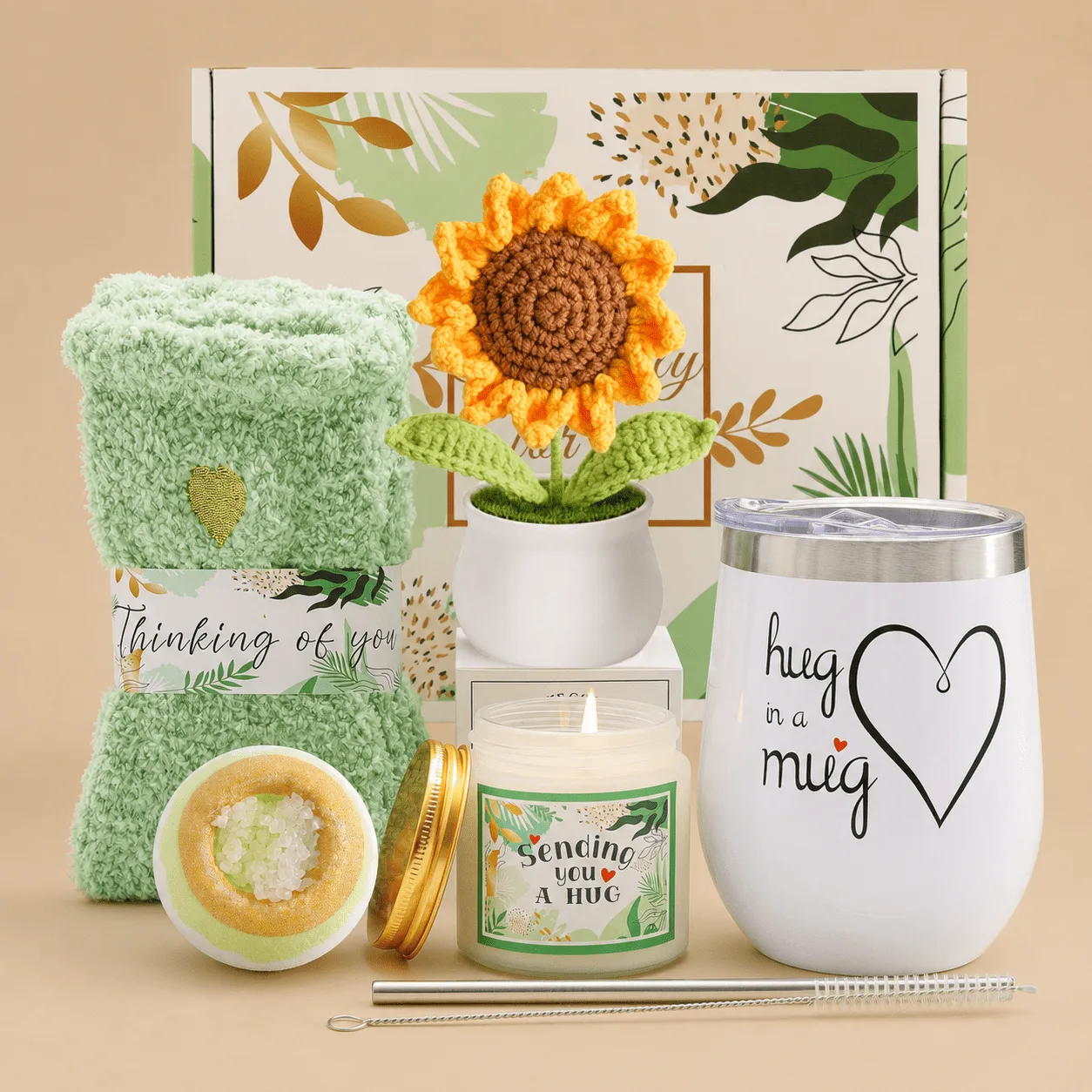 Get Well Soon Gift Basket for Women: the shop's own photo