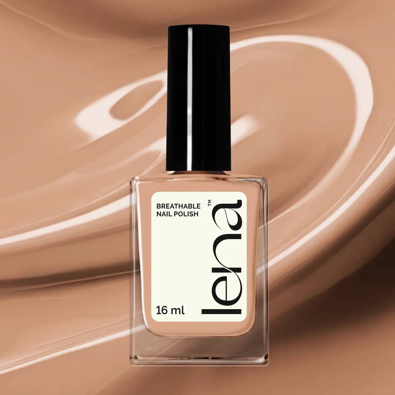 LENA Breathable Nail Polish - I'm on Taupe of the World - LE296: the shop's own photo