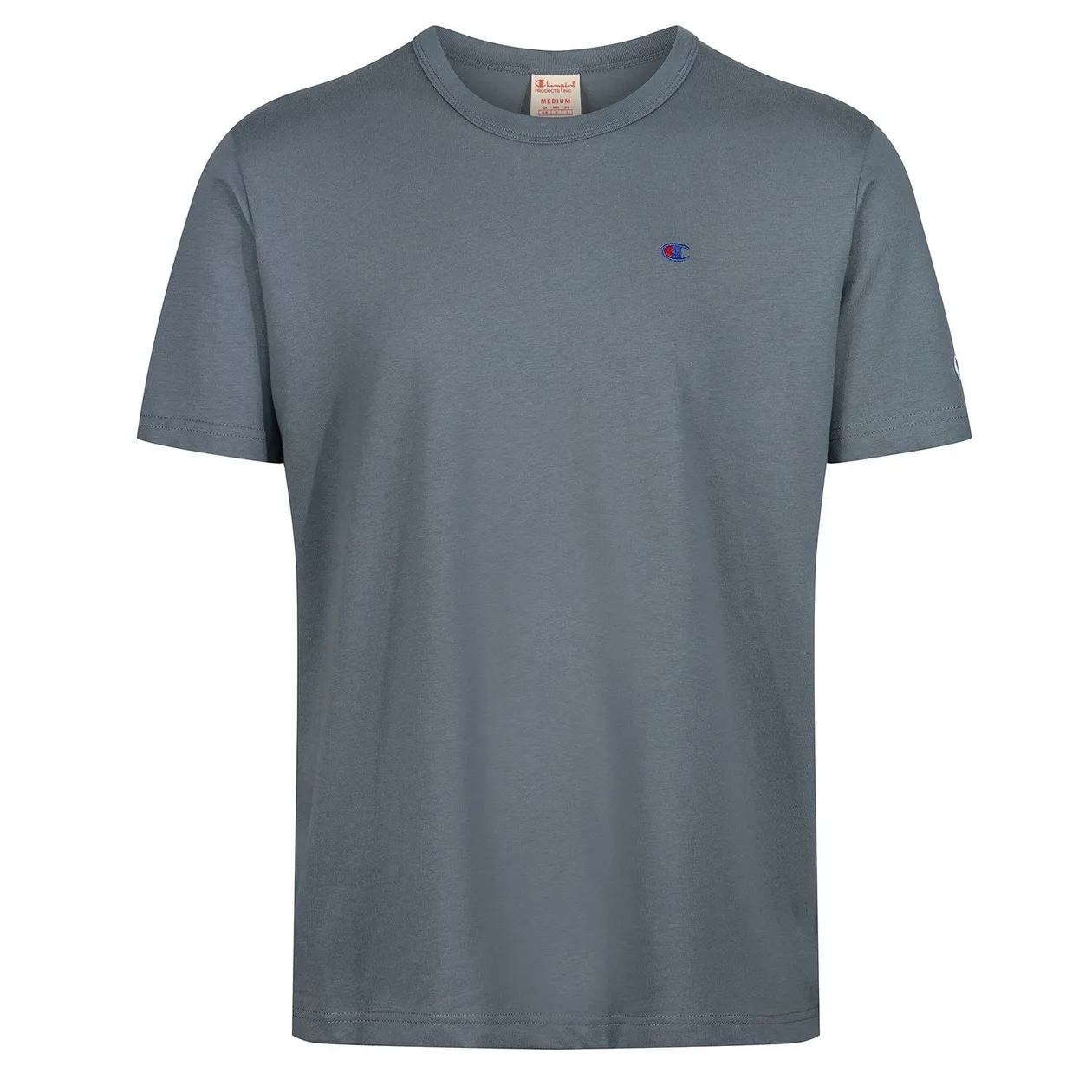 Champion Reverse Weave Classic Tee - Stormy Blue | Size: S: the shop's own photo