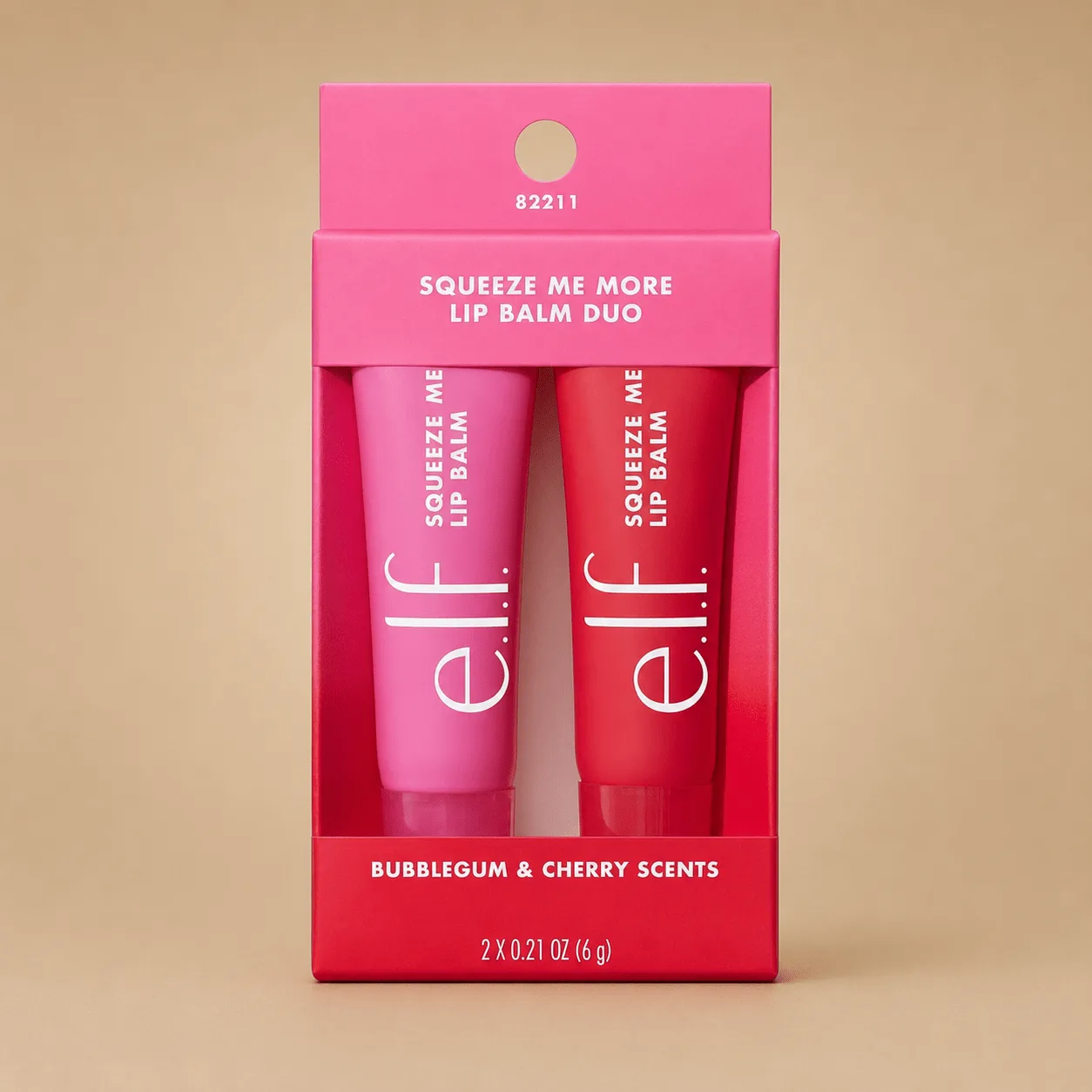 e.l.f. Squeeze Me Lip Balm Duo: the shop's own photo
