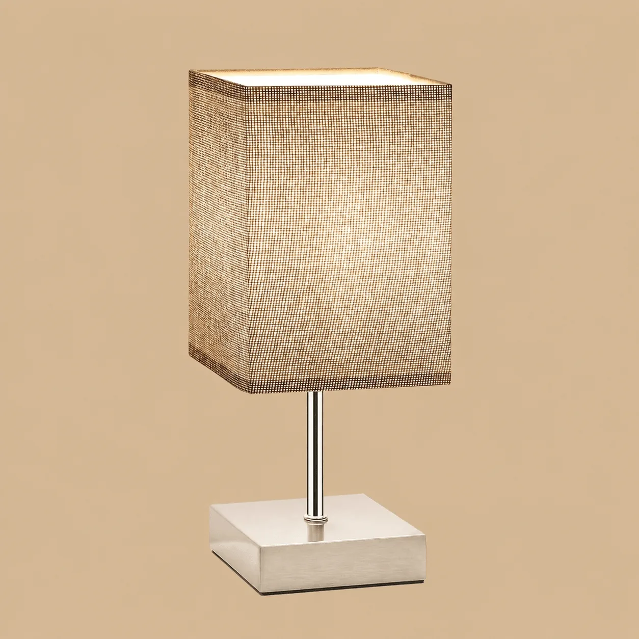 3-Way Touch Bedside Lamp with Fabric Shade: the shop's own photo