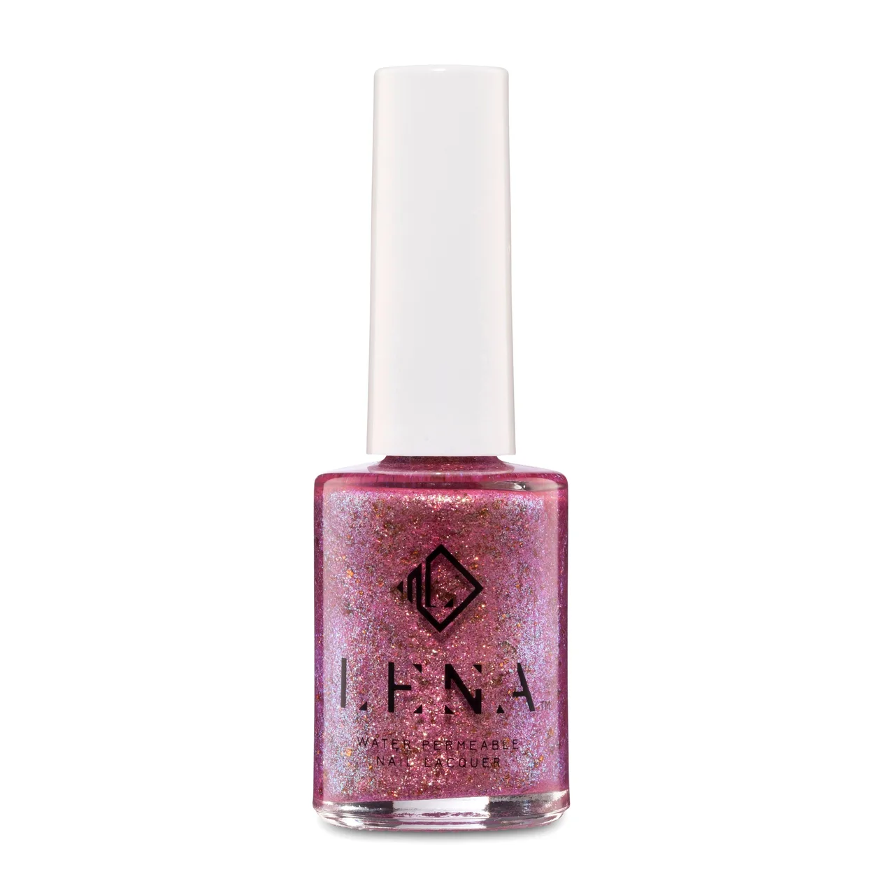 LENA - Breathable Halal Glitter Nail Polish - Polishing My Tiara - LE204: the shop's own photo