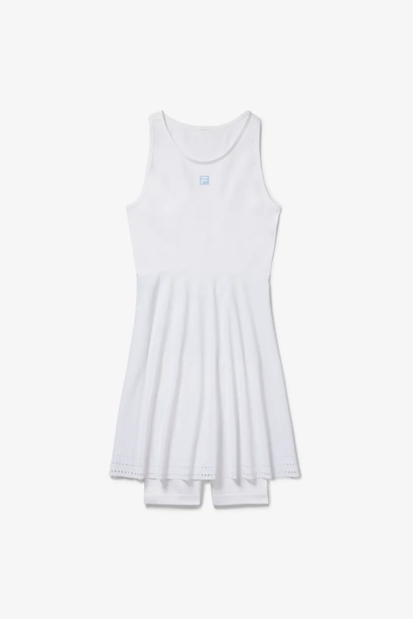White Center Court Seamless Dress - XS: the shop's own photo
