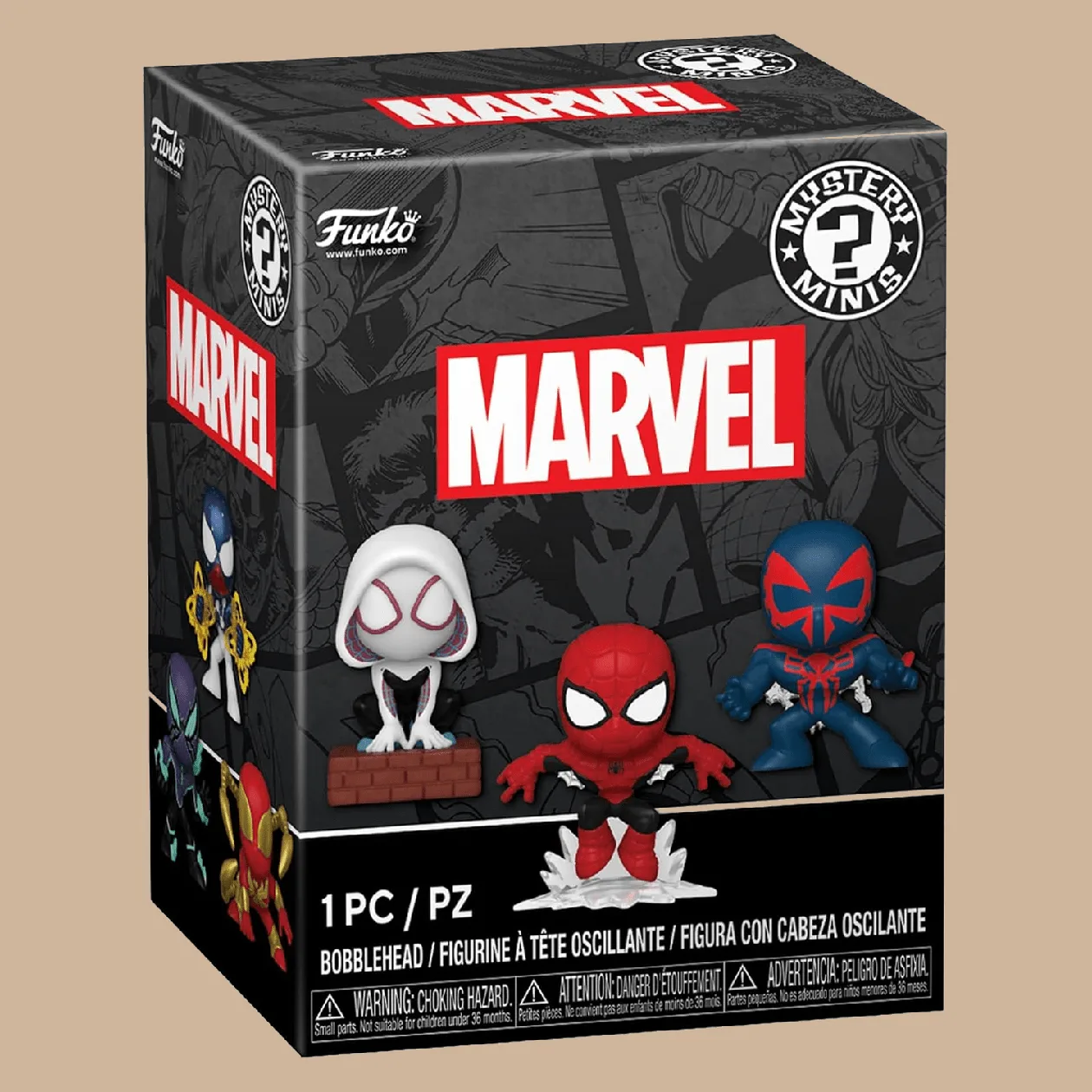 Spider-Man Mystery Minis: the shop's own photo