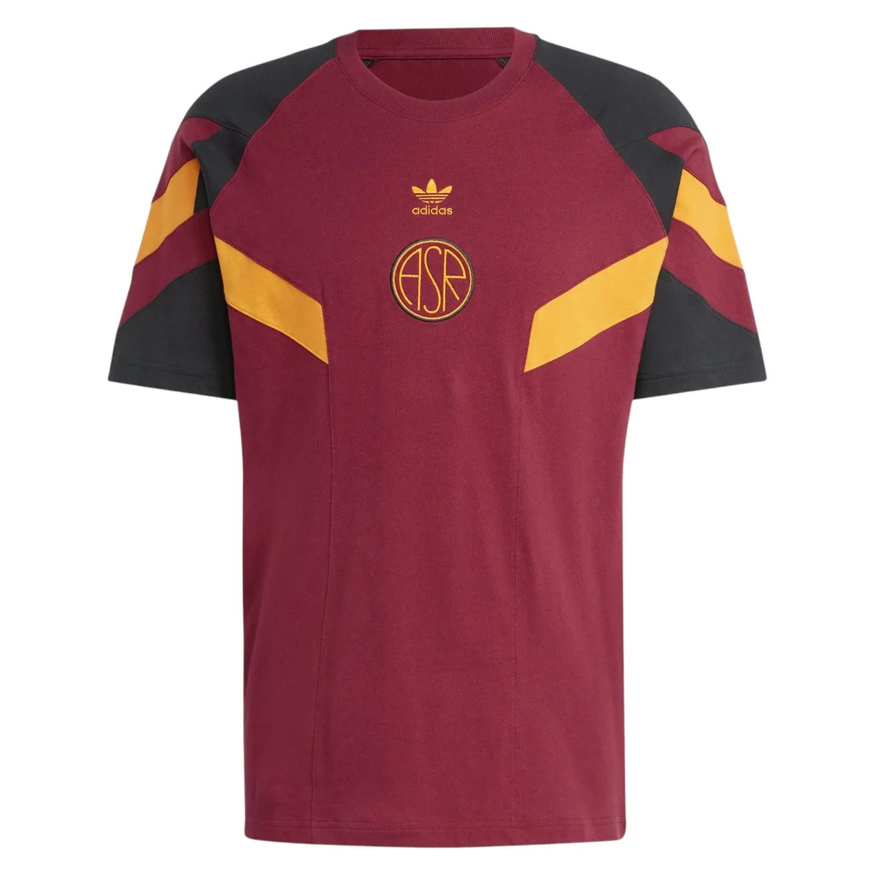 adidas Originals Men's AS Roma Originals Tee - Red | Size: XS: the shop's own photo