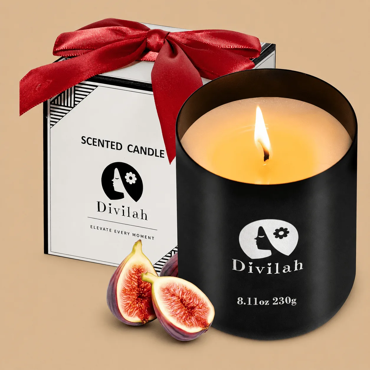 Divilah Fig Scented Candle: the shop's own photo