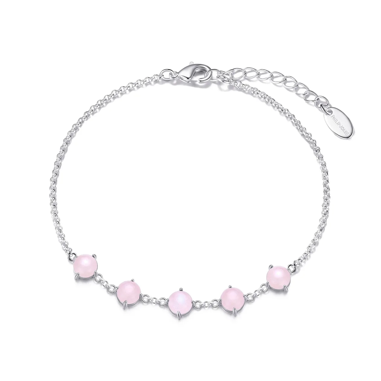 Rose Quartz Gemstone Bracelet: the shop's own photo