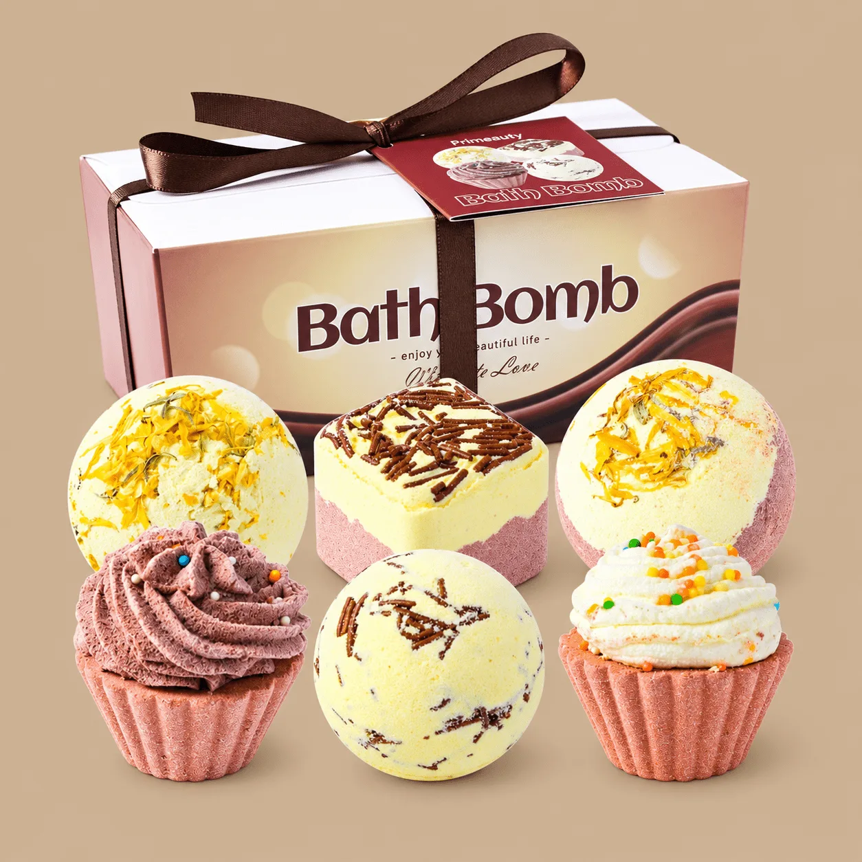 Dessert Bath Bombs, Set of 6: the shop's own photo