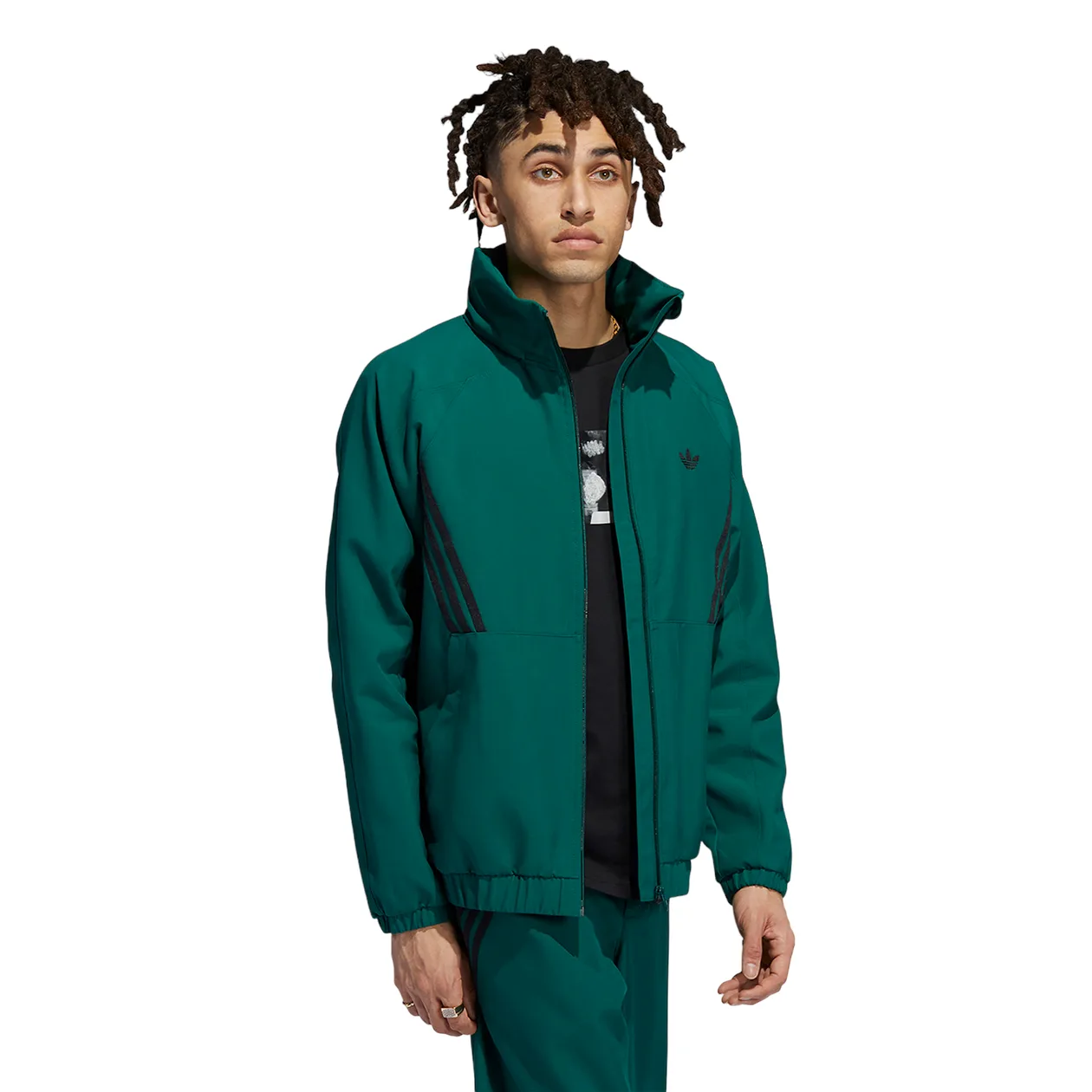 adidas Originals Unisex Skateboarding Workshop Jacket - Green | Size: XS: the shop's own photo