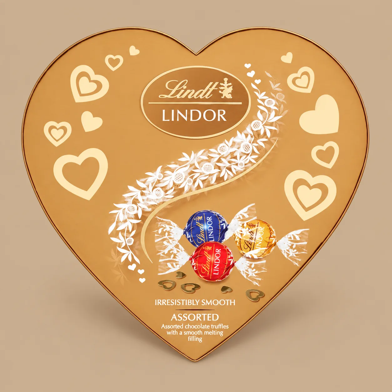 Lindt Lindor Assorted Truffles Heart Gift Box 200g: the shop's own photo