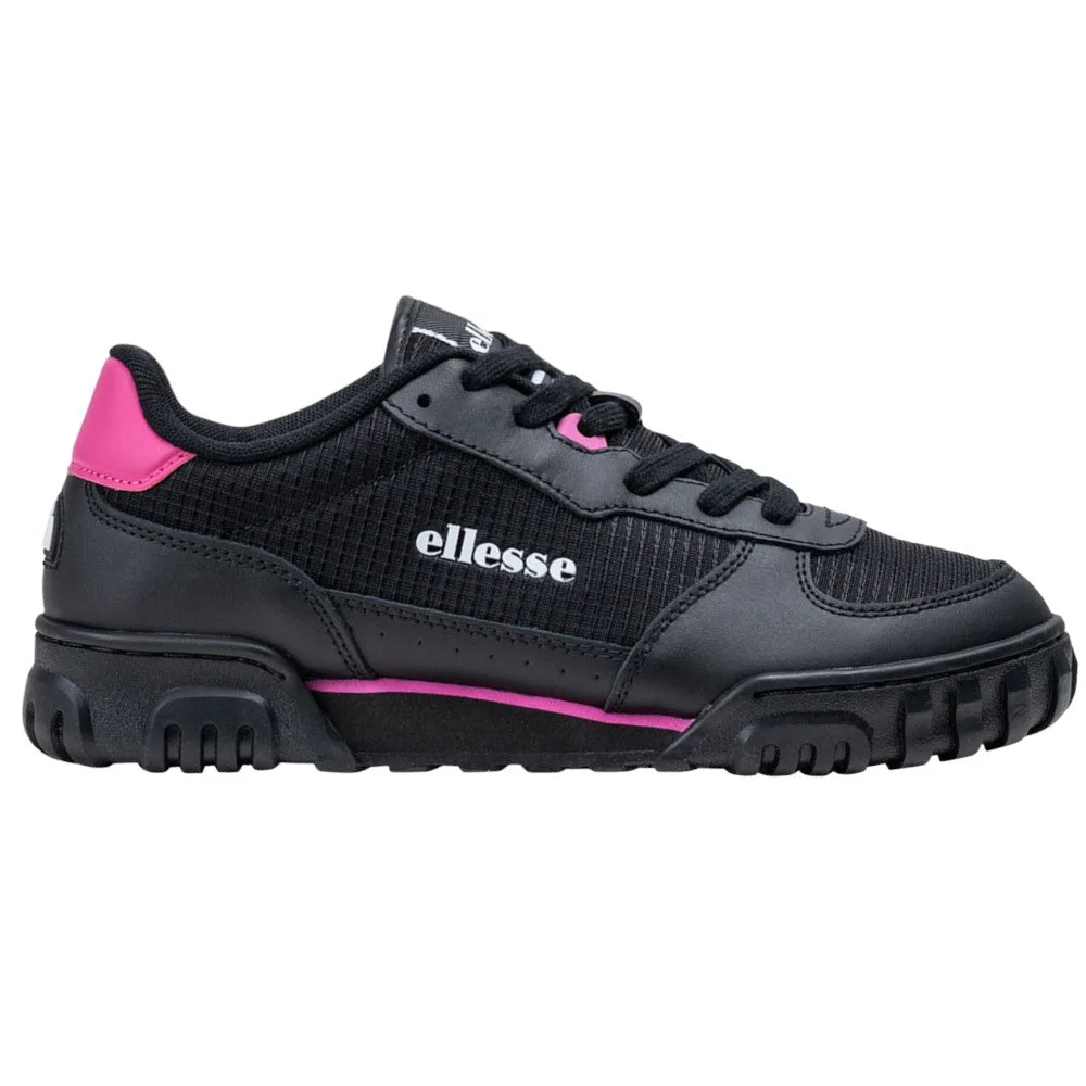 Ellesse Womens Tanker Cupsole Shoes - Black Pink | Size: 6.5: the shop's own photo
