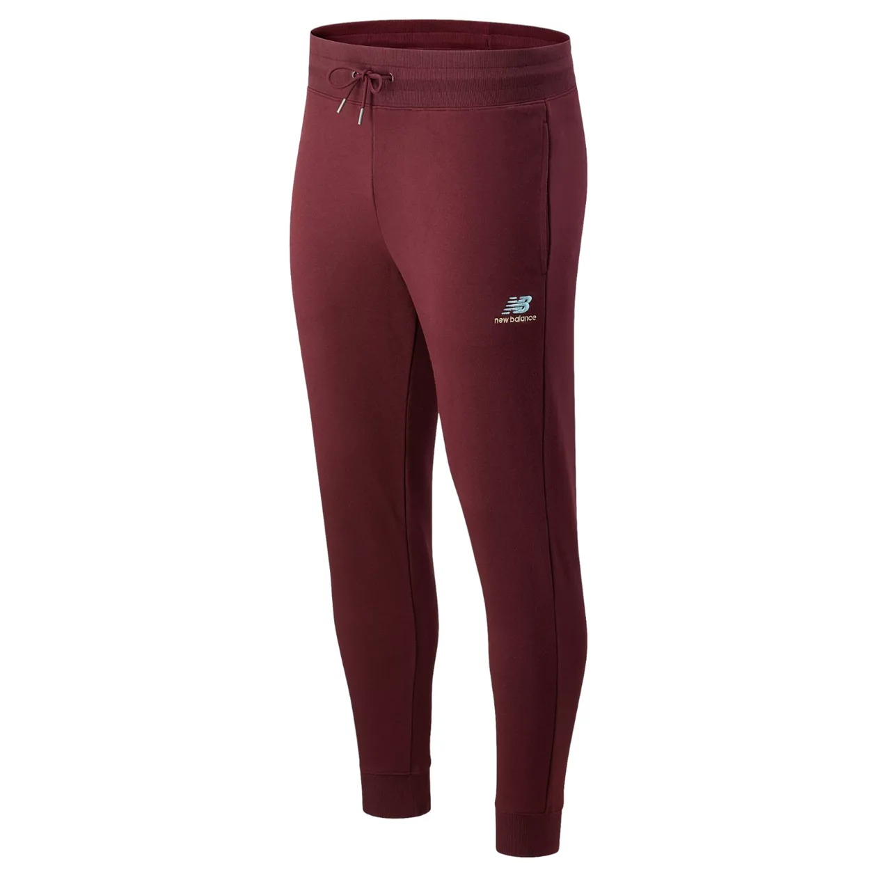 New Balance Essentials Embroidered Joggers - Burgundy | Size: 2XL: the shop's own photo