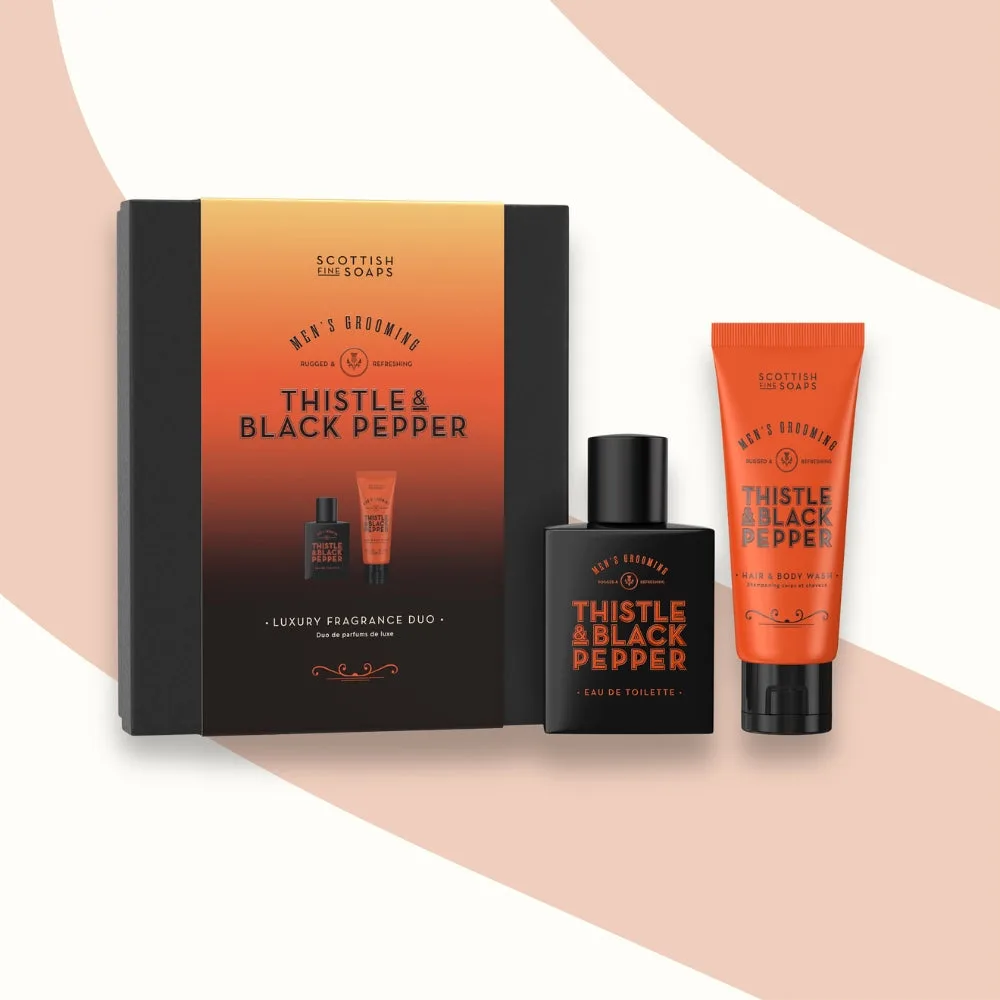 Thistle & Black Pepper Luxury Fragrance Duo: the shop's own photo