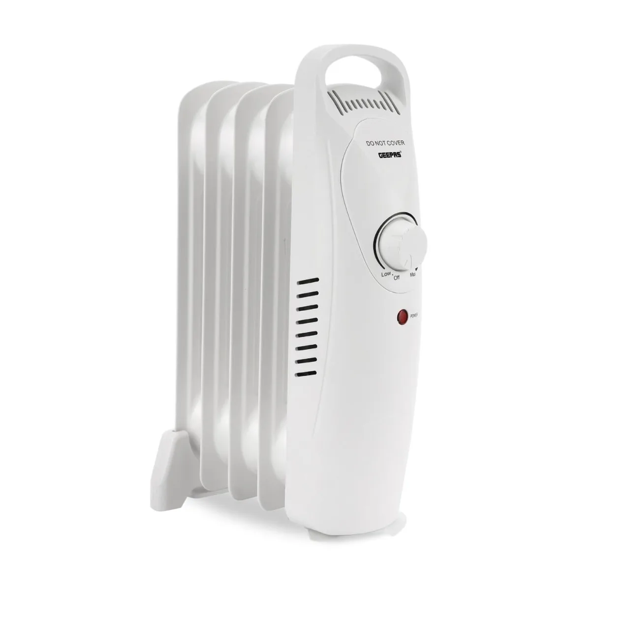 5-Fin White Oil-Filled Radiator 450W Electric Heater: the shop's own photo