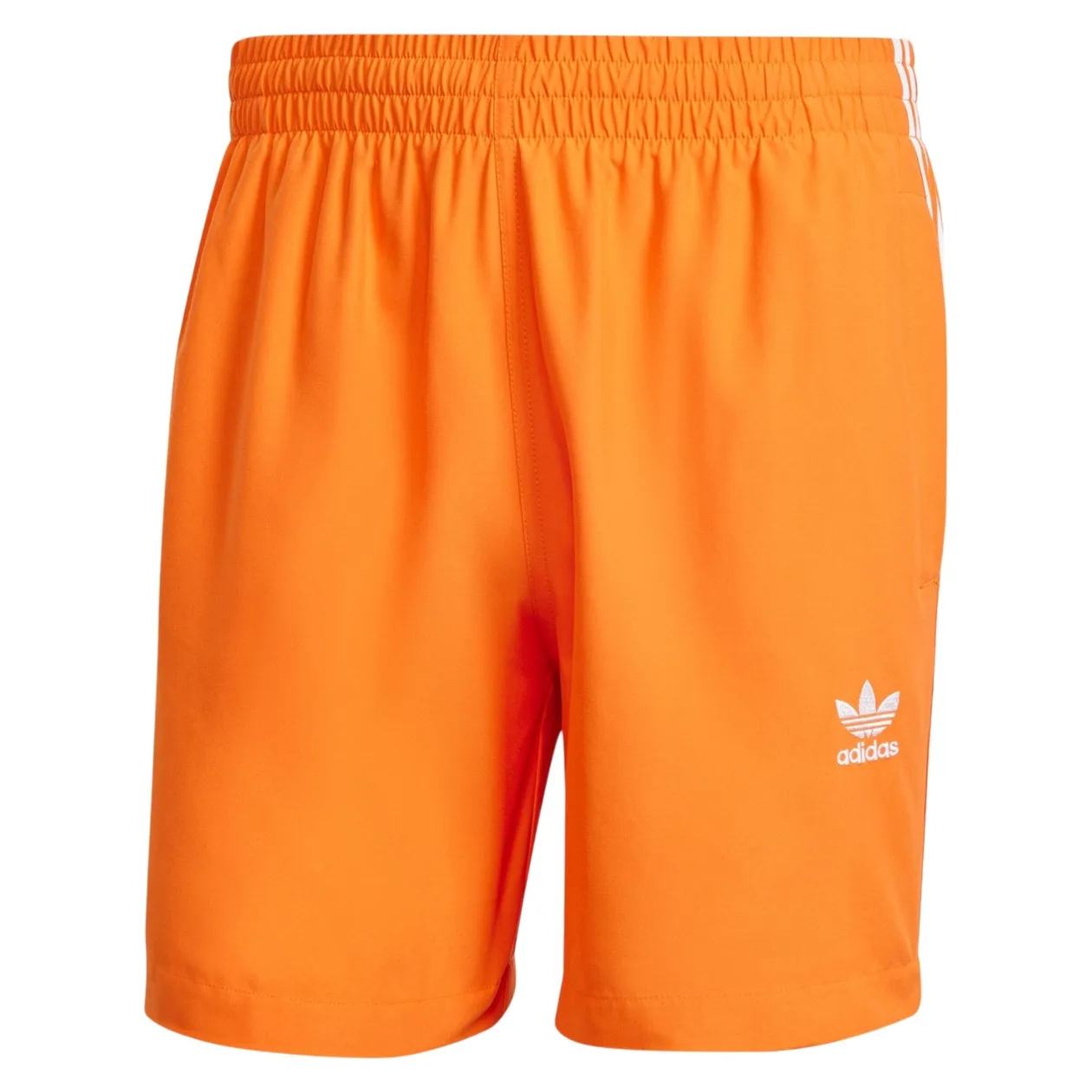 adidas Originals 3-Stripes Swim Shorts - Orange | Size: XS: the shop's own photo