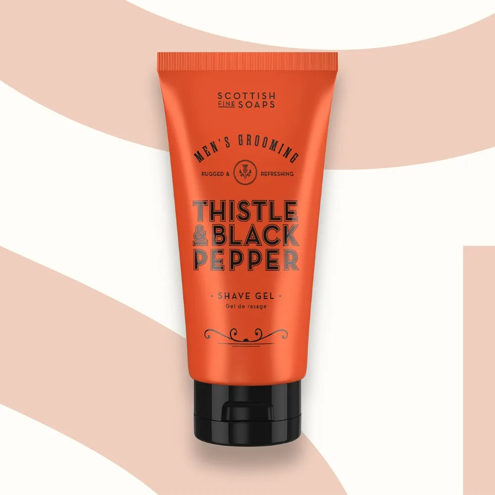 Thistle & Black Pepper Shave Gel 150ml: the shop's own photo