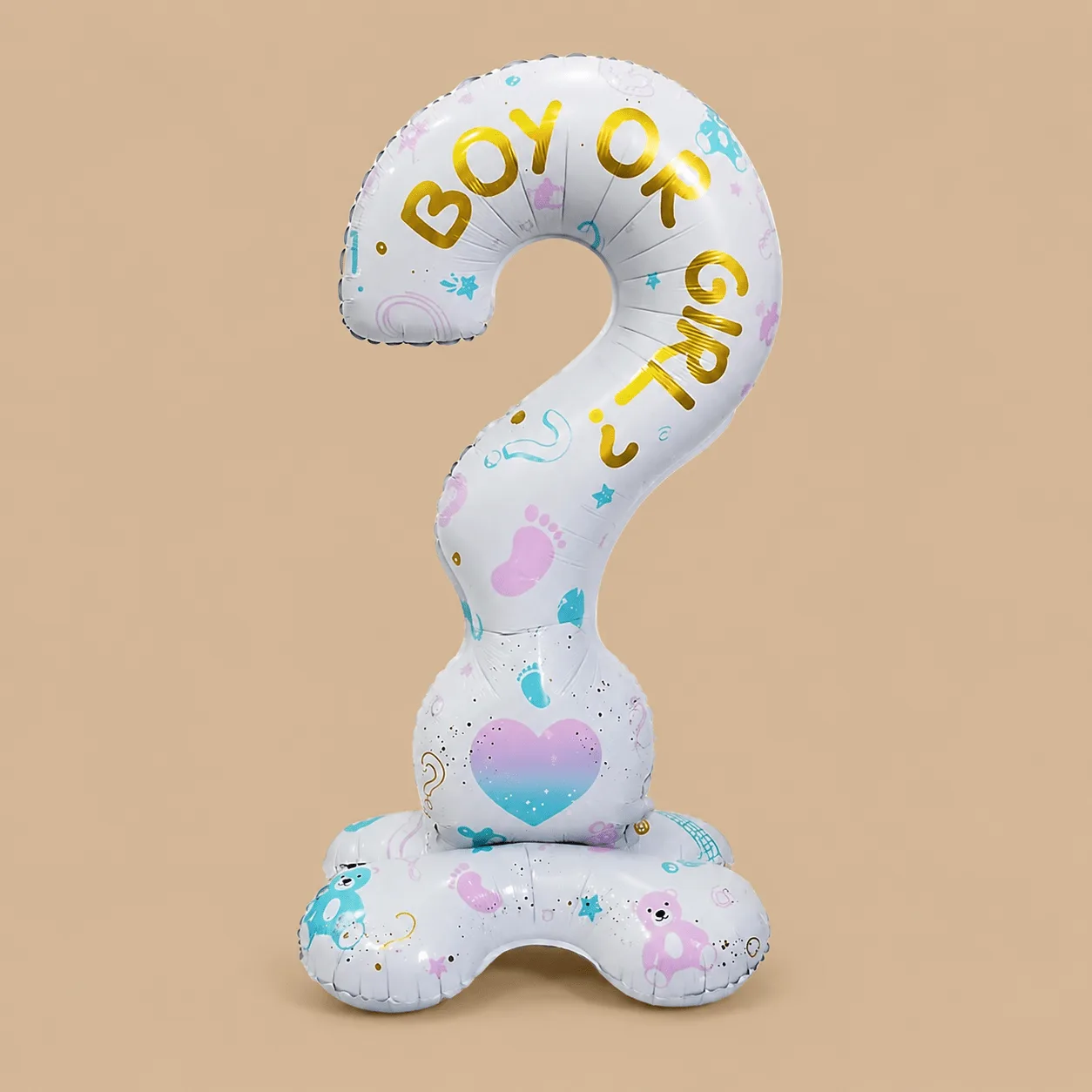 "Girl or Boy?" Gender Reveal Balloon: the shop's own photo