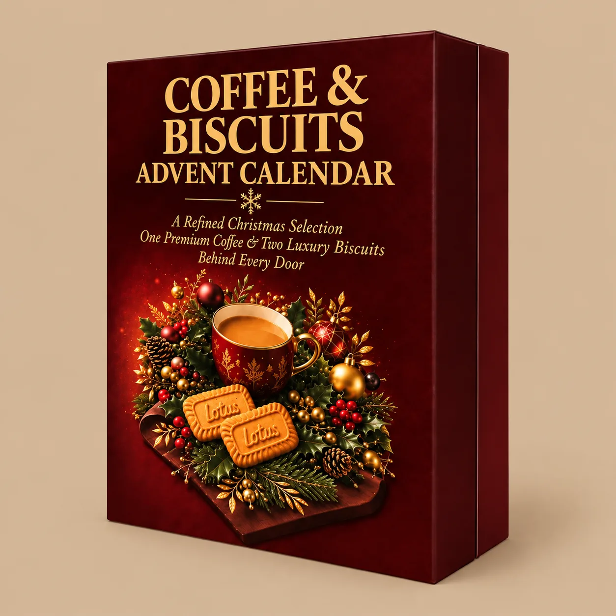 Coffee & Biscuits Advent Calendar: the shop's own photo