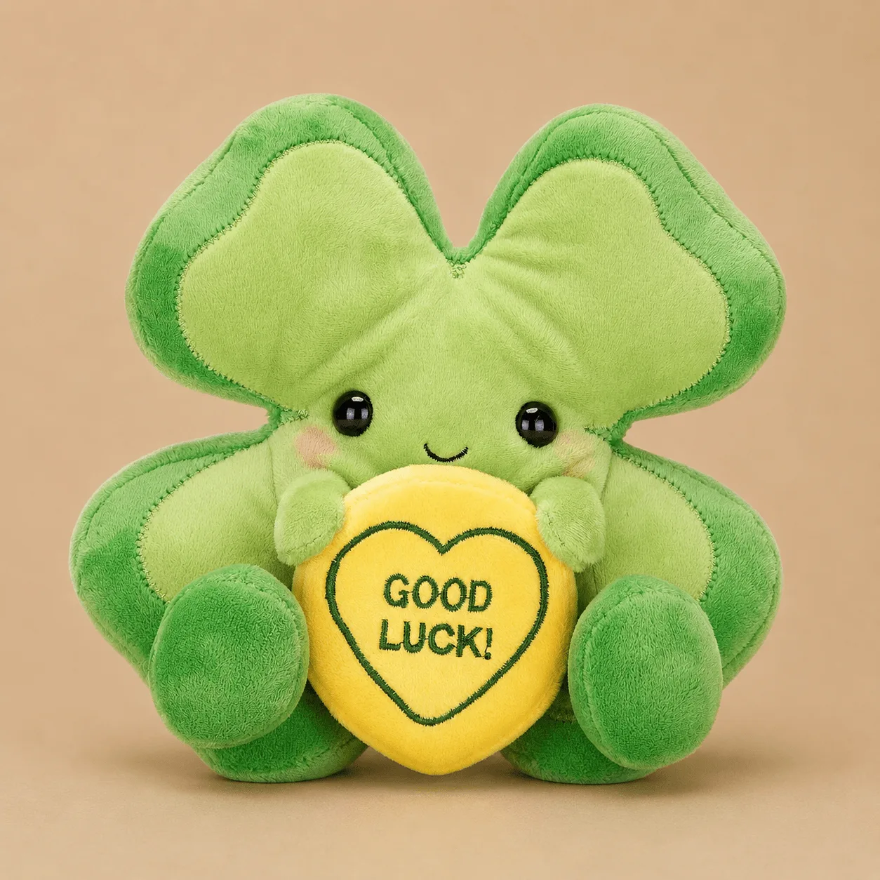 Swizzels Love Hearts Good Luck Clover Plush: the shop's own photo