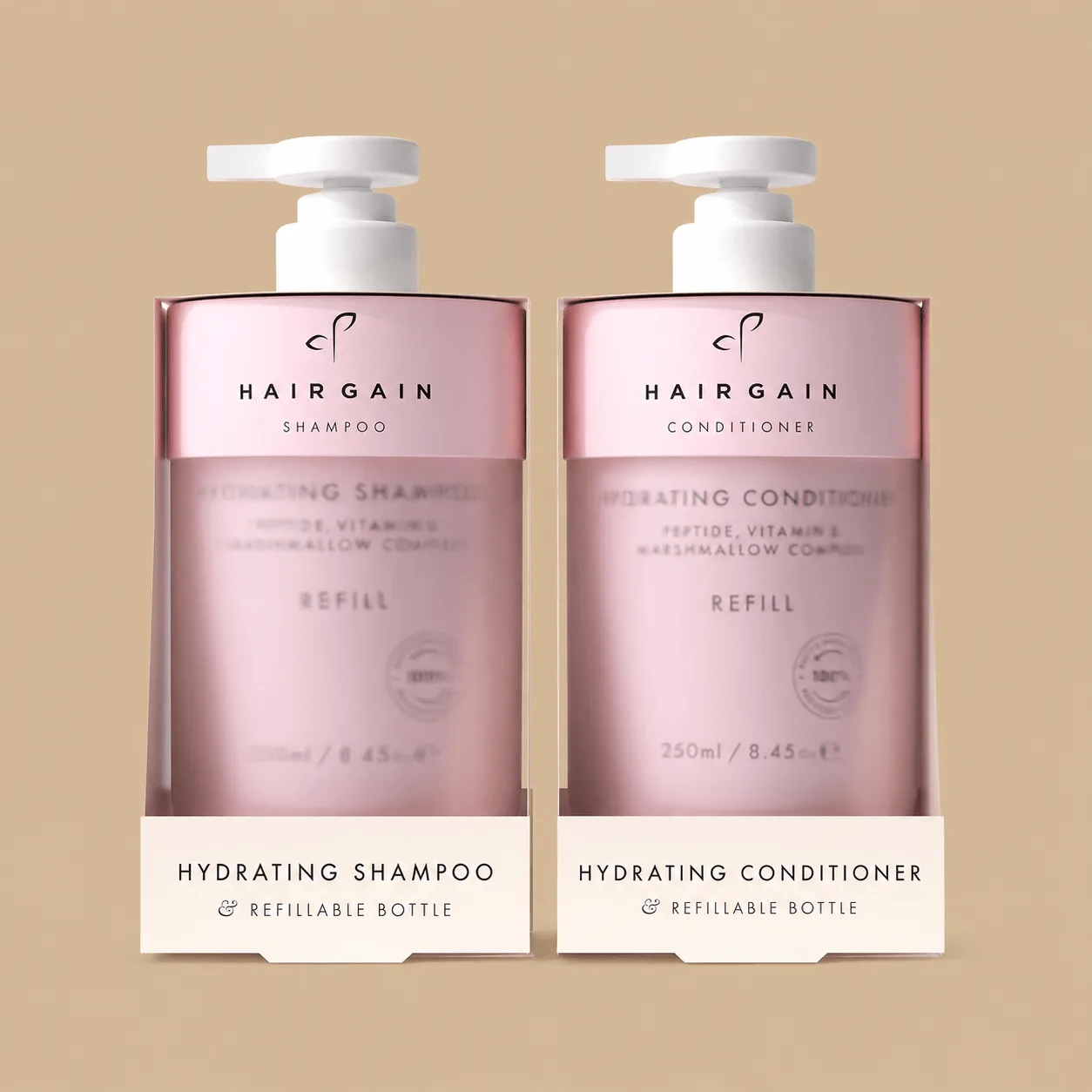 Hair Gain Hydrating Shampoo & Conditioner: the shop's own photo
