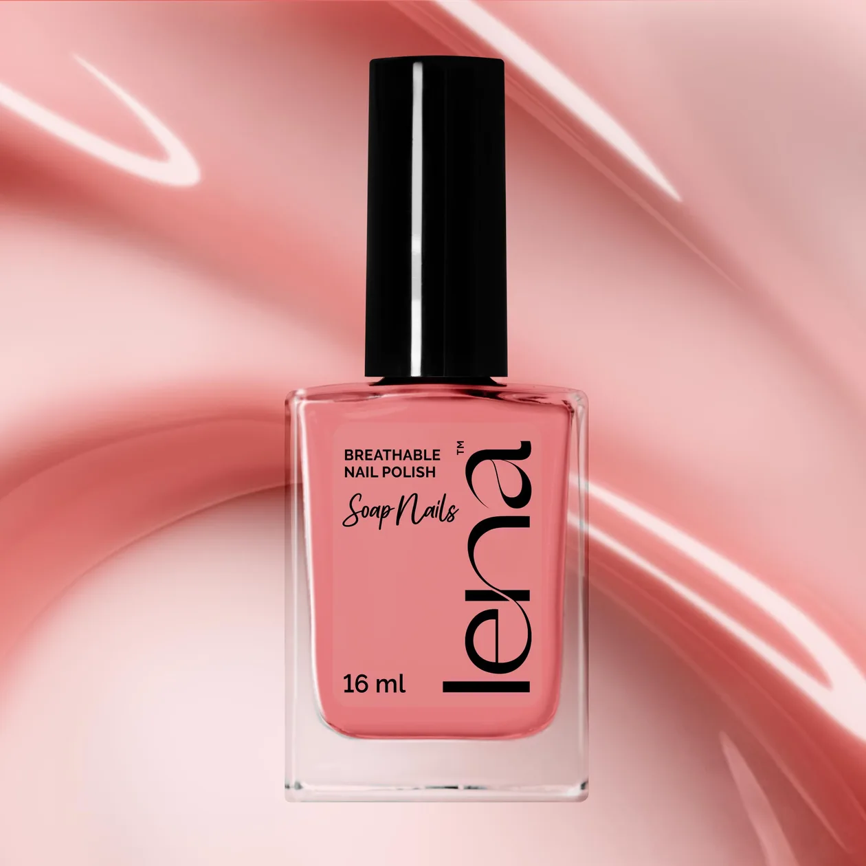 LENA Soap Nails – Breathable Nail Polish - Pinky Promise - SN10: the shop's own photo