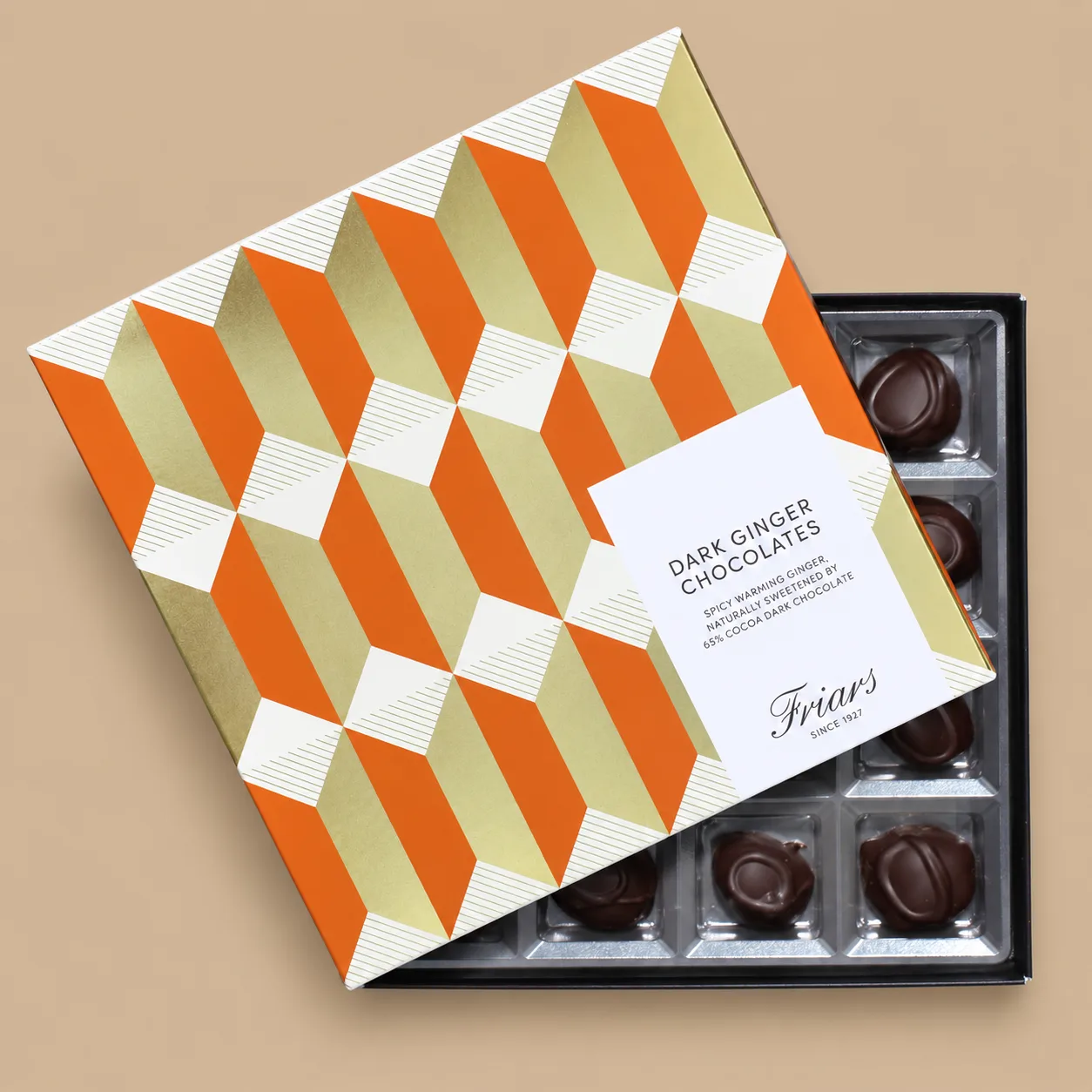 Friars Premium Dark Chocolate Covered Stem Ginger 16s: the shop's own photo