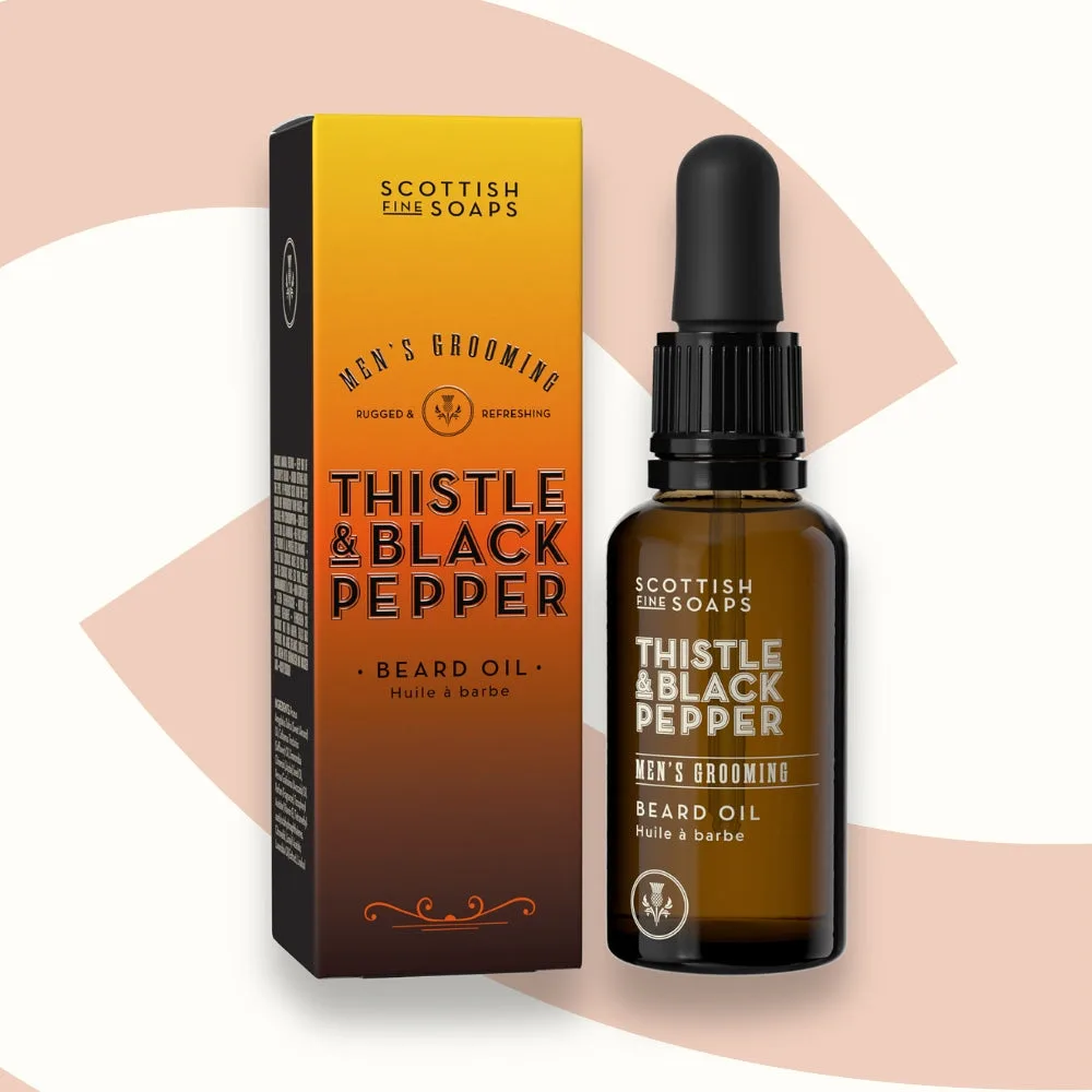 Thistle & Black Pepper Beard Oil 30ml: the shop's own photo