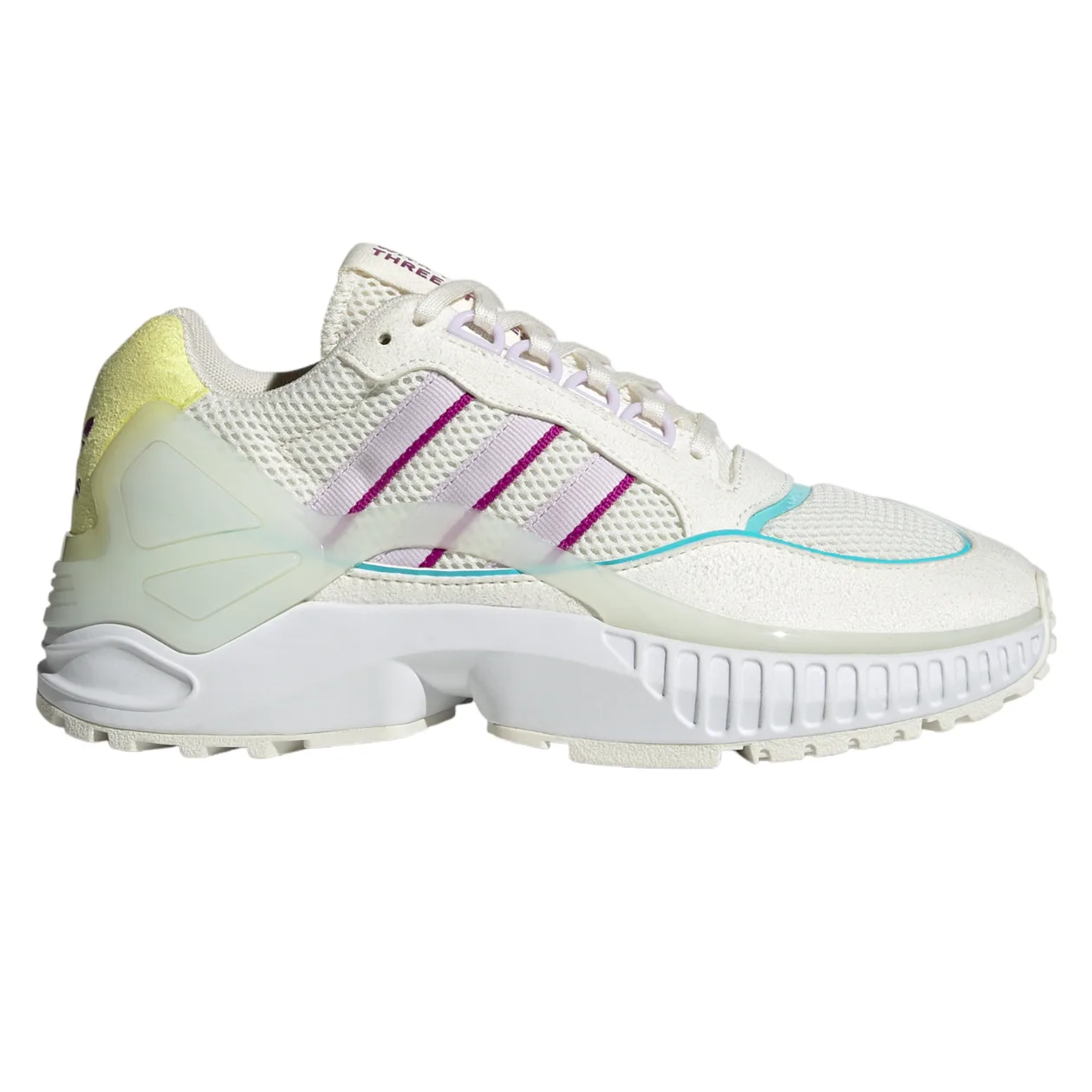 adidas Originals Womens ZX Wavian Shoes - Off White / Sonic Fuchsia: the shop's own photo