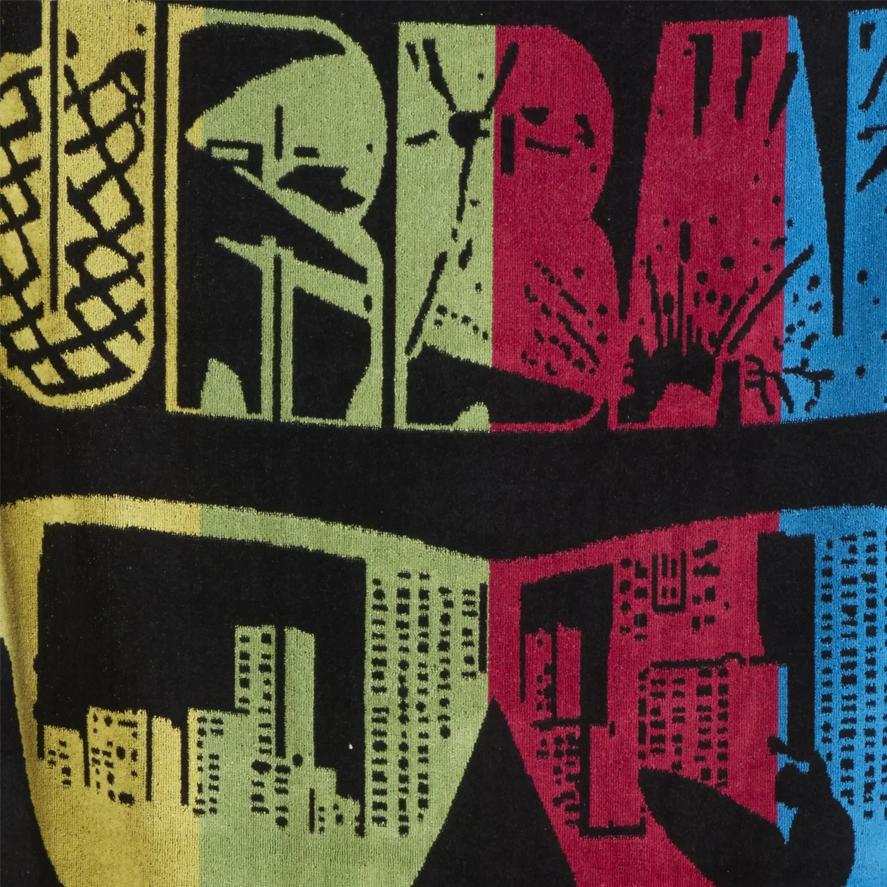 Urban Surfer Sunglasses Beach Towel: the shop's own photo