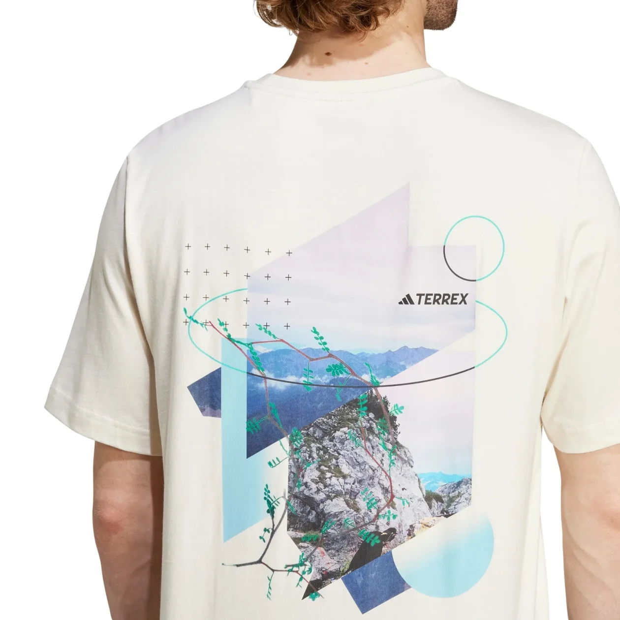 adidas Men's Terrex Geonature Graphic T-Shirt - Non-Dyed | Size: 2XL: the shop's own photo