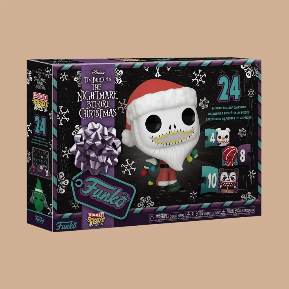 The Nightmare Before Christmas POP Funko Pocket Calendar: the shop's own photo