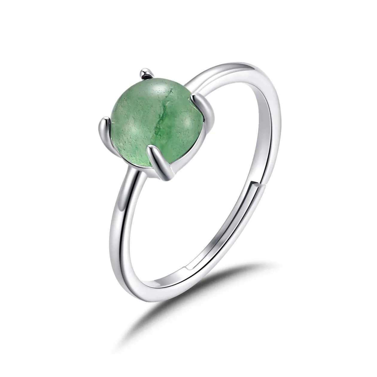 Green Aventurine Adjustable Ring: the shop's own photo