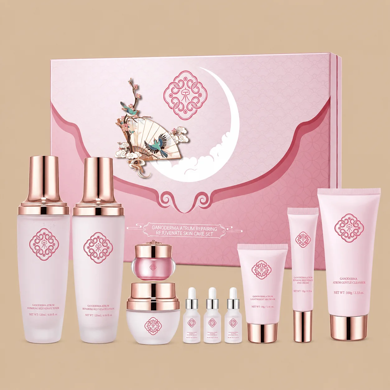OKADY Ganoderma Skincare Set: the shop's own photo