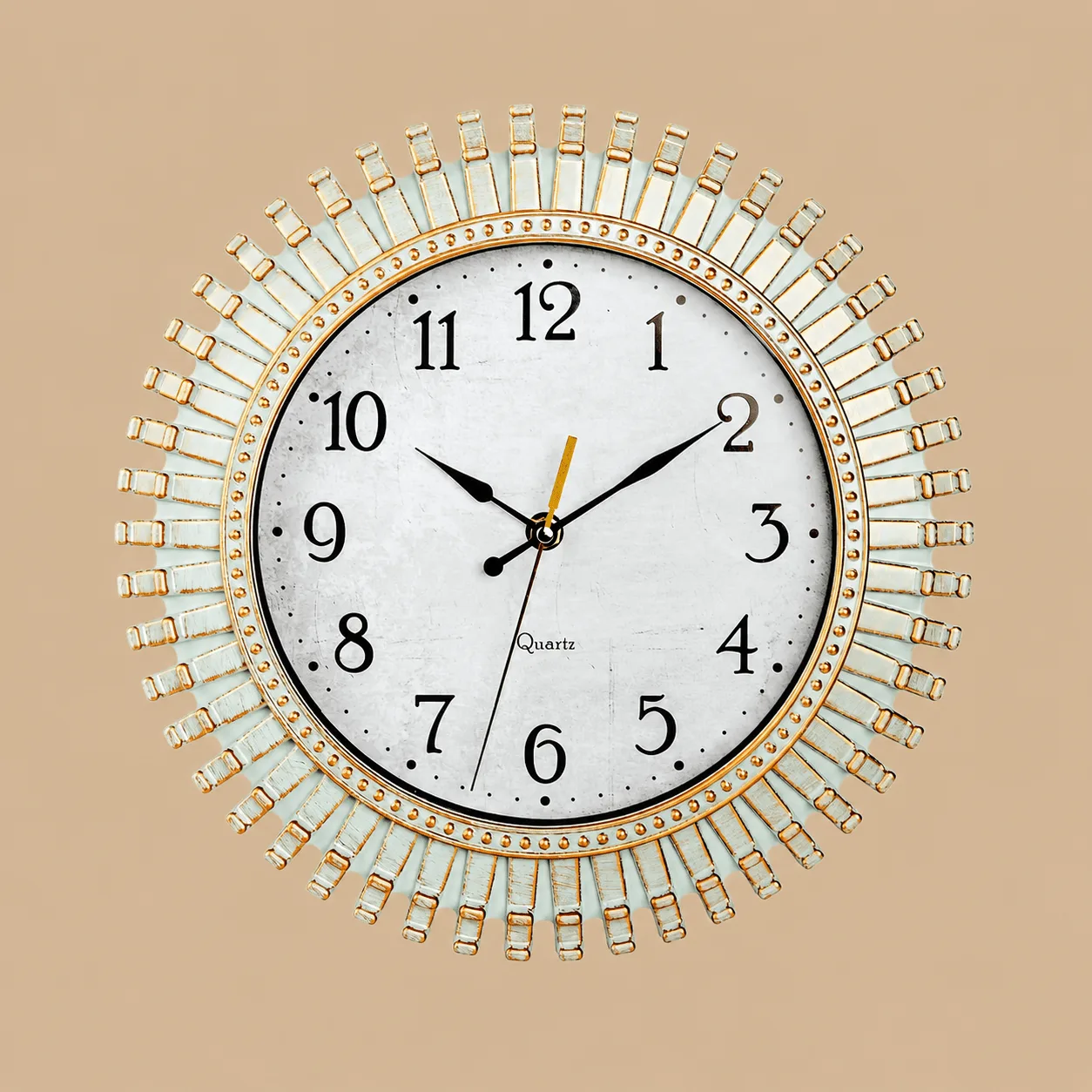 Noamus Aqua Retro Silent Wall Clock: the shop's own photo