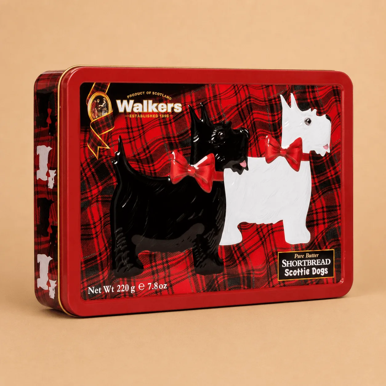 Walker's Scottie Dog Shortbread Tin: the shop's own photo